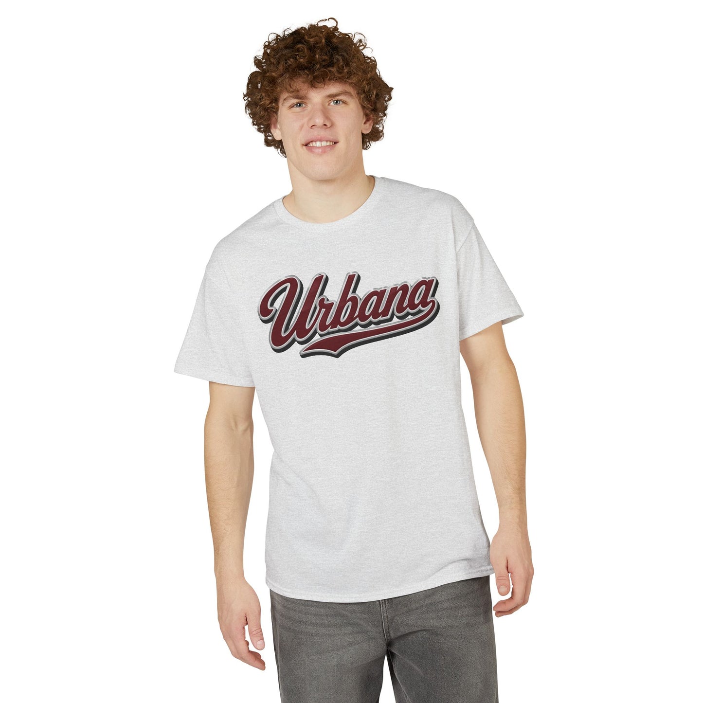 Urbana Script T-Shirt — Vintage Athletic Graphic Tee