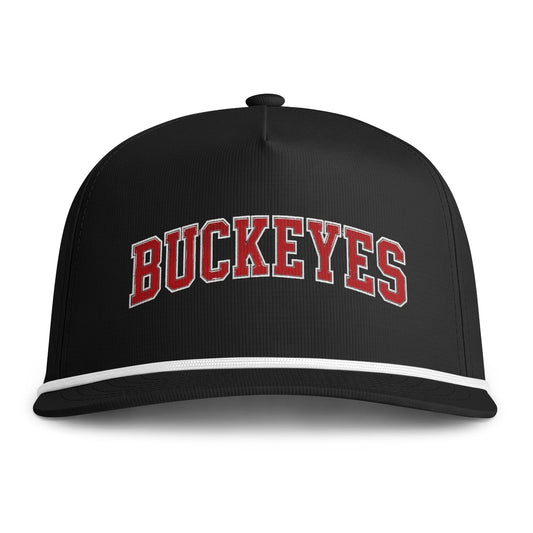 Buckeyes Sunwashed Rope Cap – Vintage Collegiate Baseball Hat