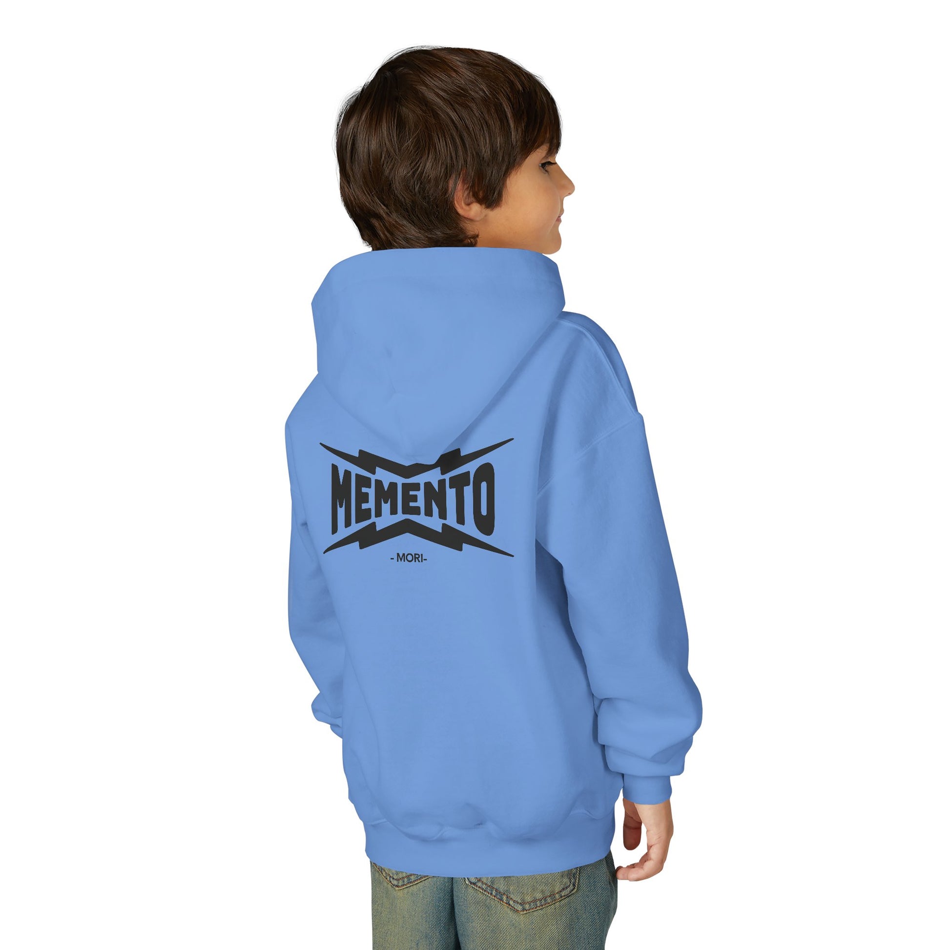 Kids Memento Ravens Hoodie — Youth Hooded Sweatshirt - Memento Mori Clothing