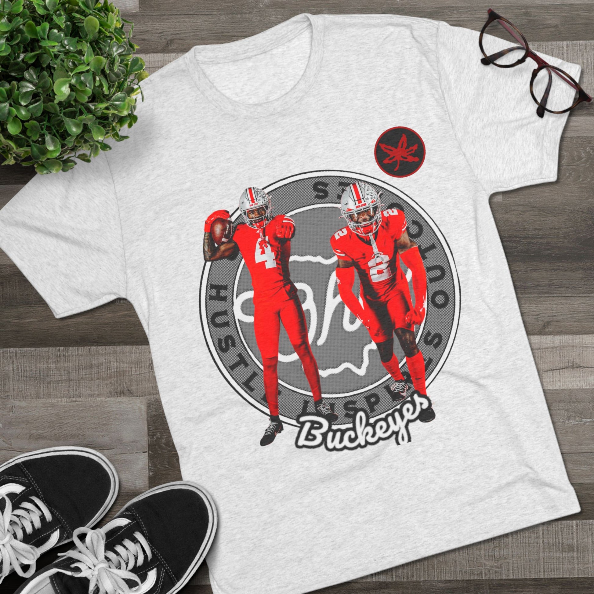 Buckeyes Unisex Tri-Blend T-shirt - Memento Mori Clothing