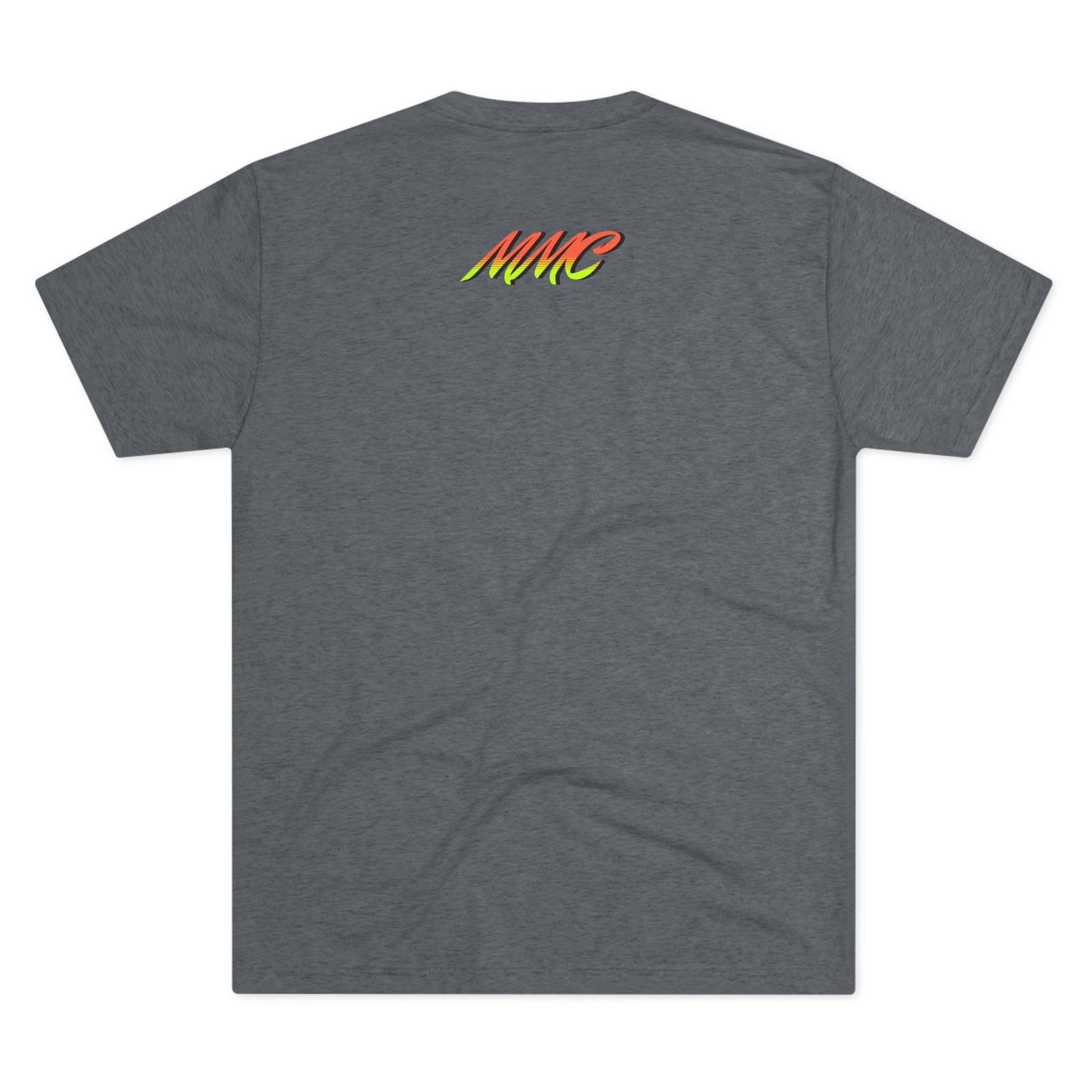 Vibrant 'Memento' Unisex Tri-Blend Crew Tee - Memento Mori Clothing