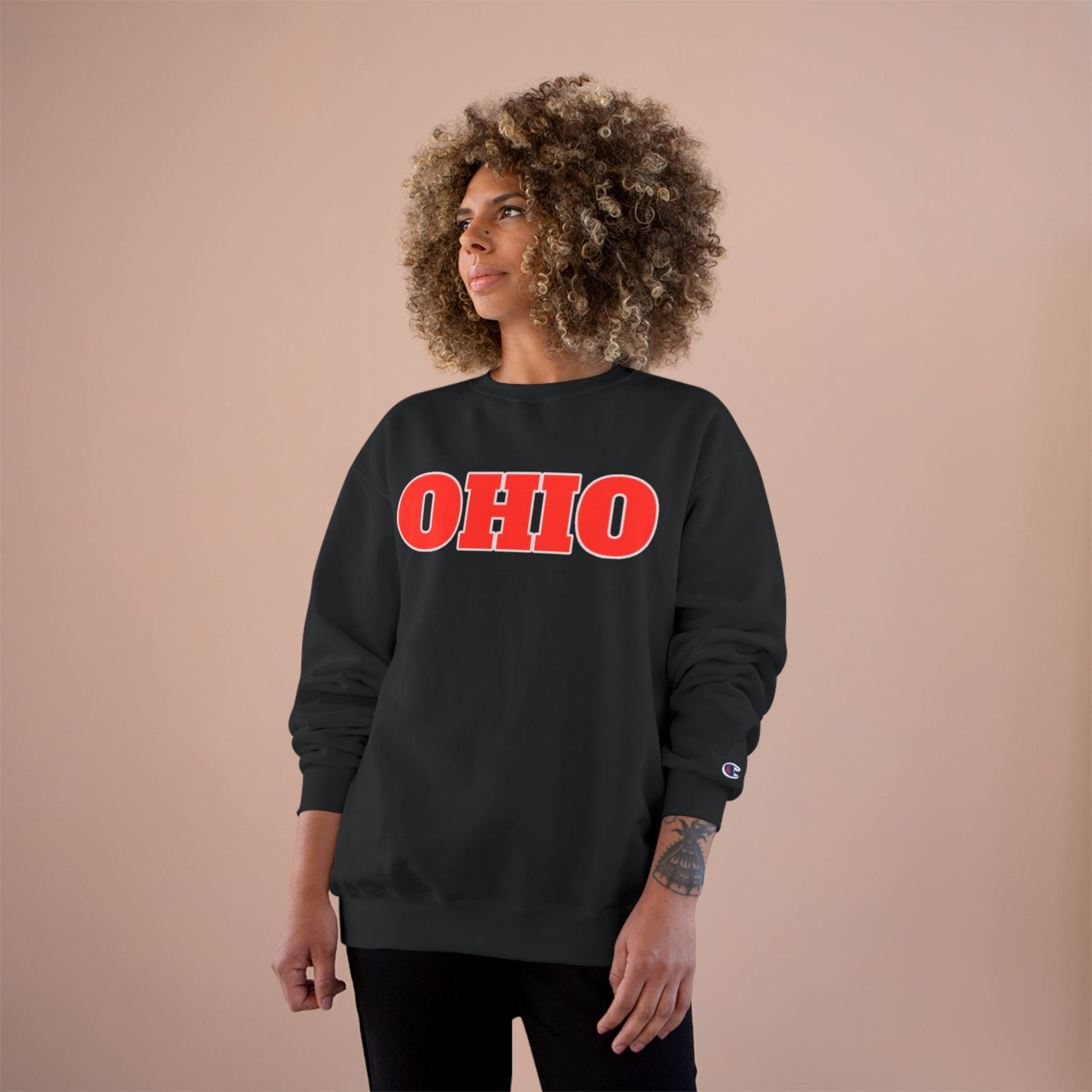 O-H-I-O Champion Sweatshirt - Memento Mori Clothing