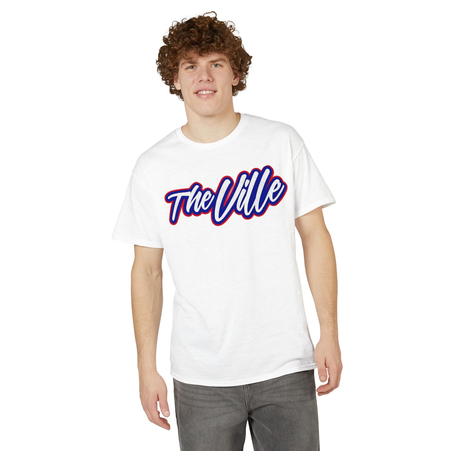 The Ville Script T-Shirt — Retro Athletic Graphic Tee