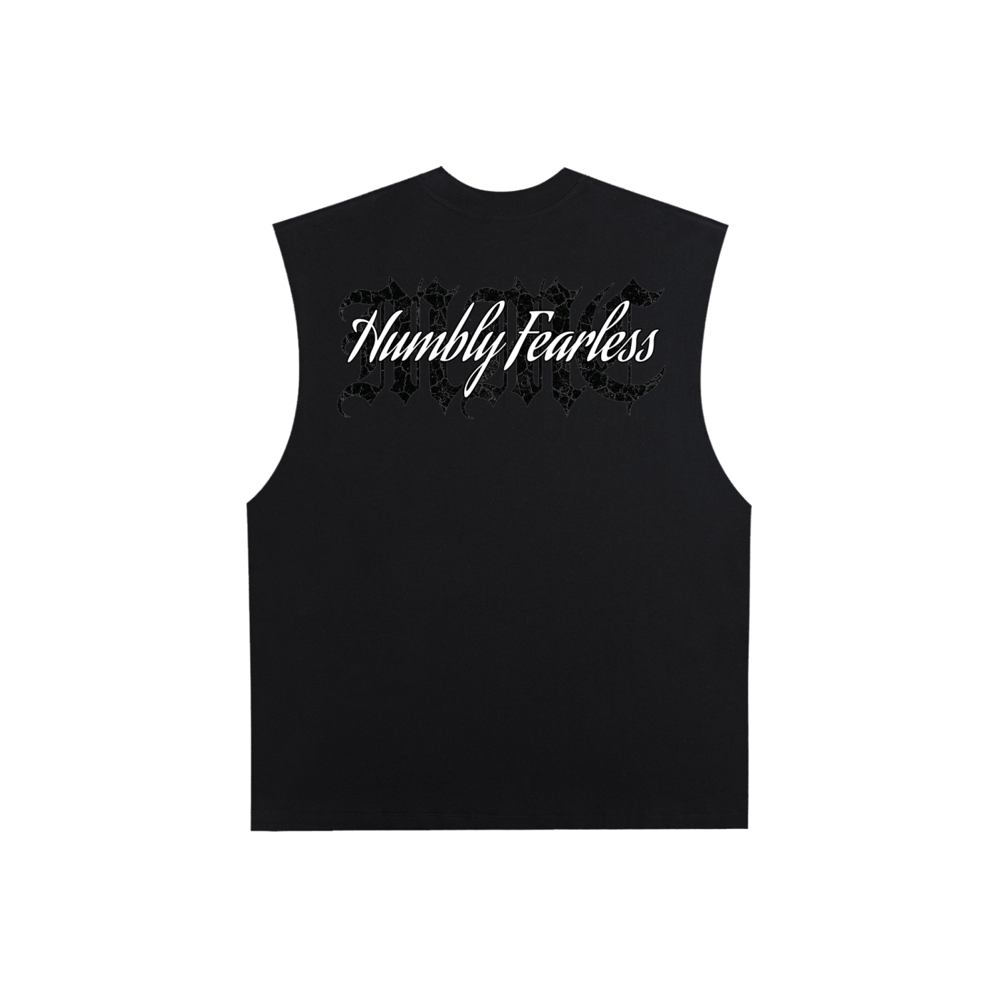 Memento Raw Edge Cotton Tank Top