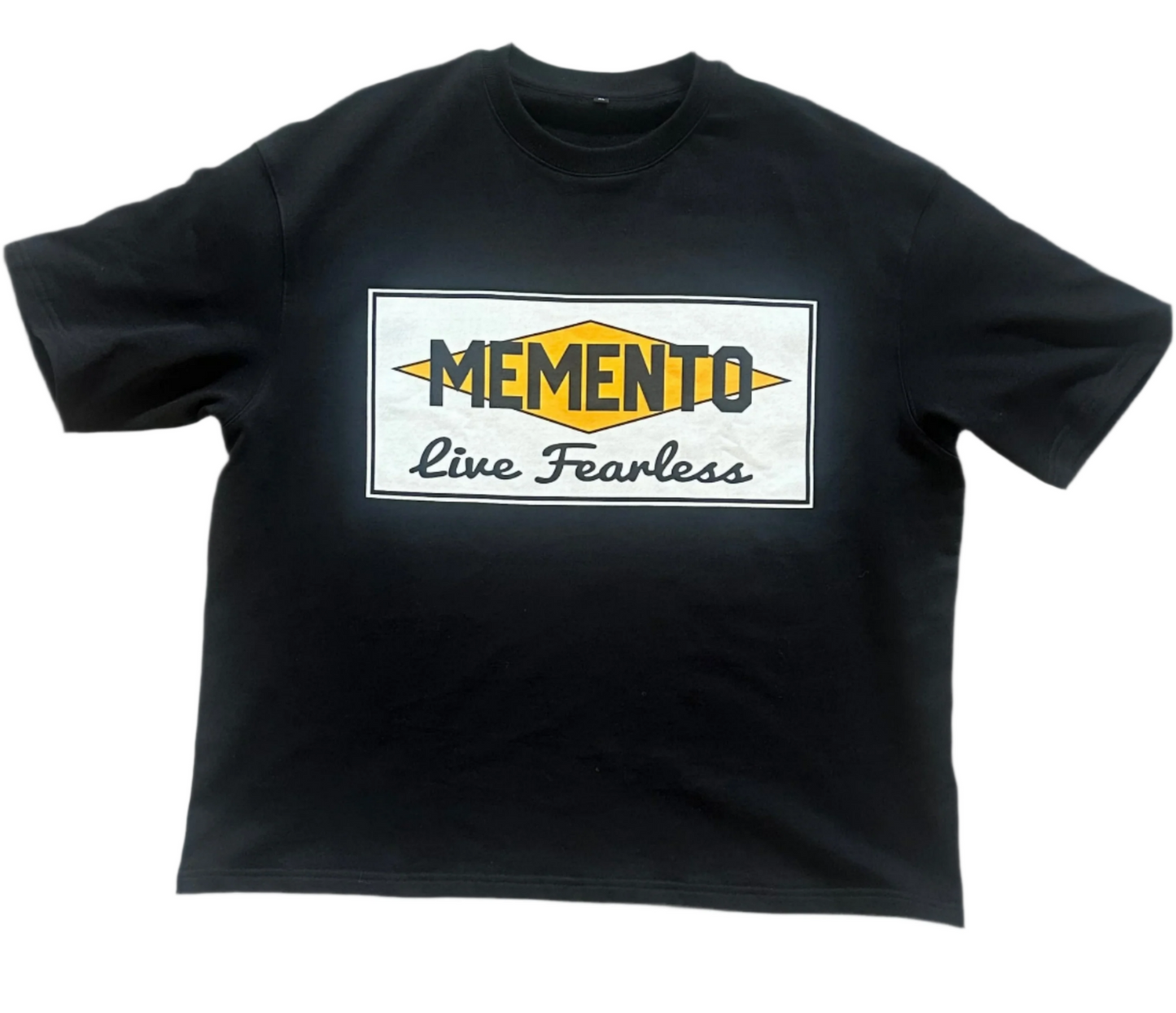 Memento Mori “FEARLESS” Heavy Boxy Oversized Tee - Memento Mori Clothing