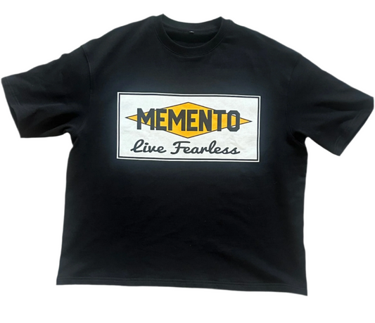 Memento Mori “FEARLESS” Heavy Boxy Oversized Tee - Memento Mori Clothing