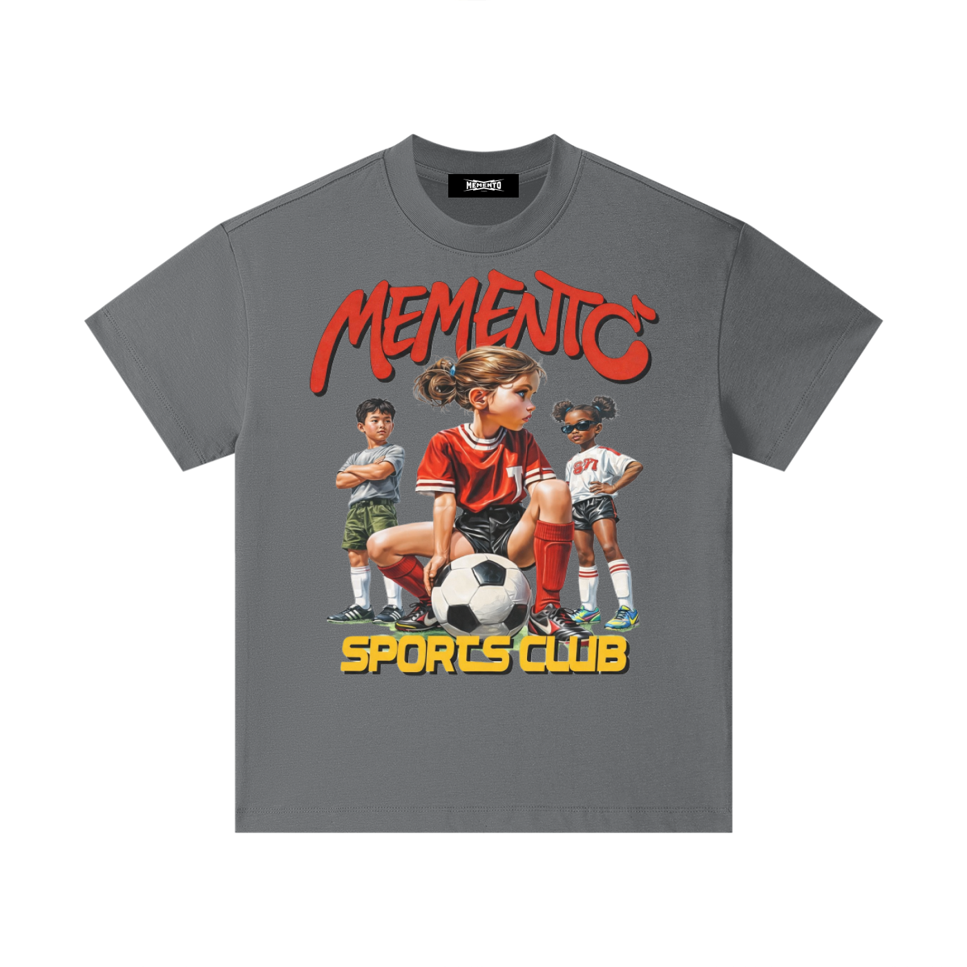 Sports Club Essential Kids T-Shirt - Memento Mori Clothing