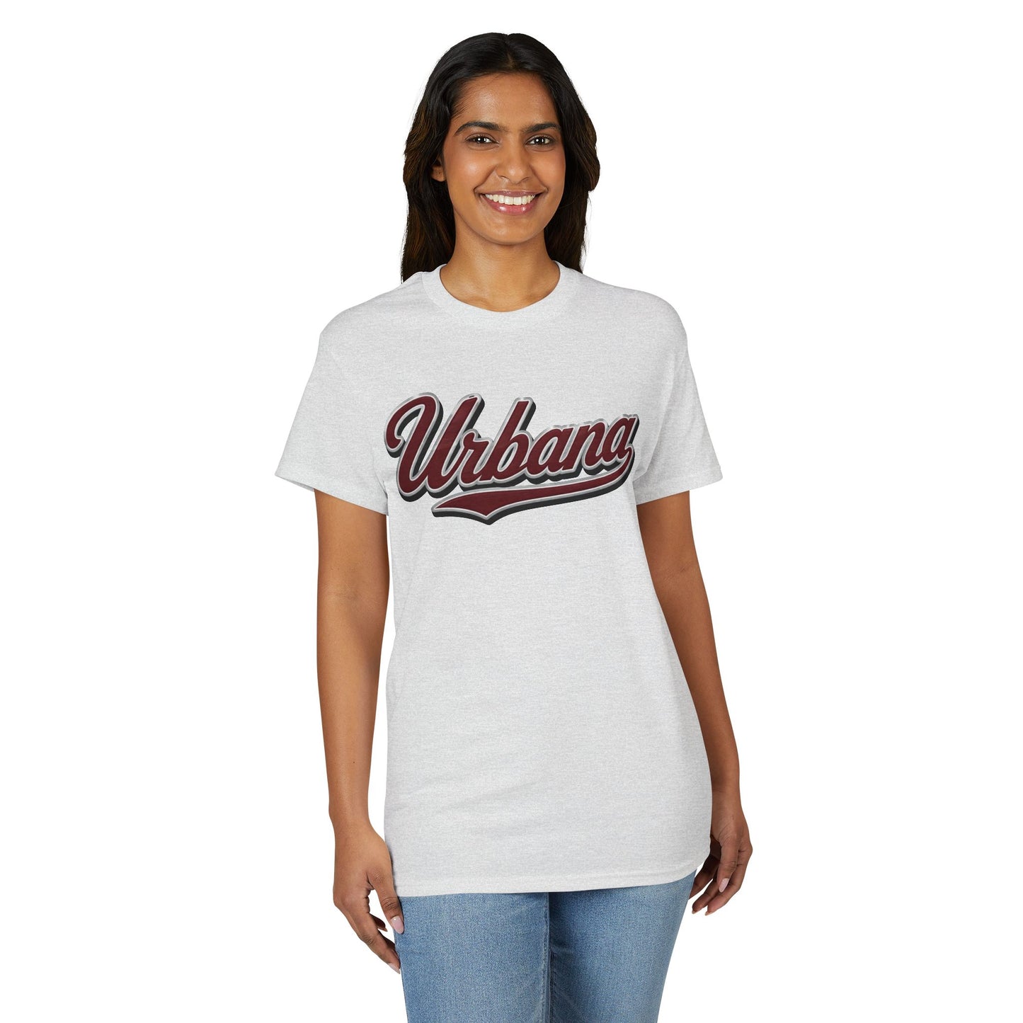 Urbana Script T-Shirt — Vintage Athletic Graphic Tee