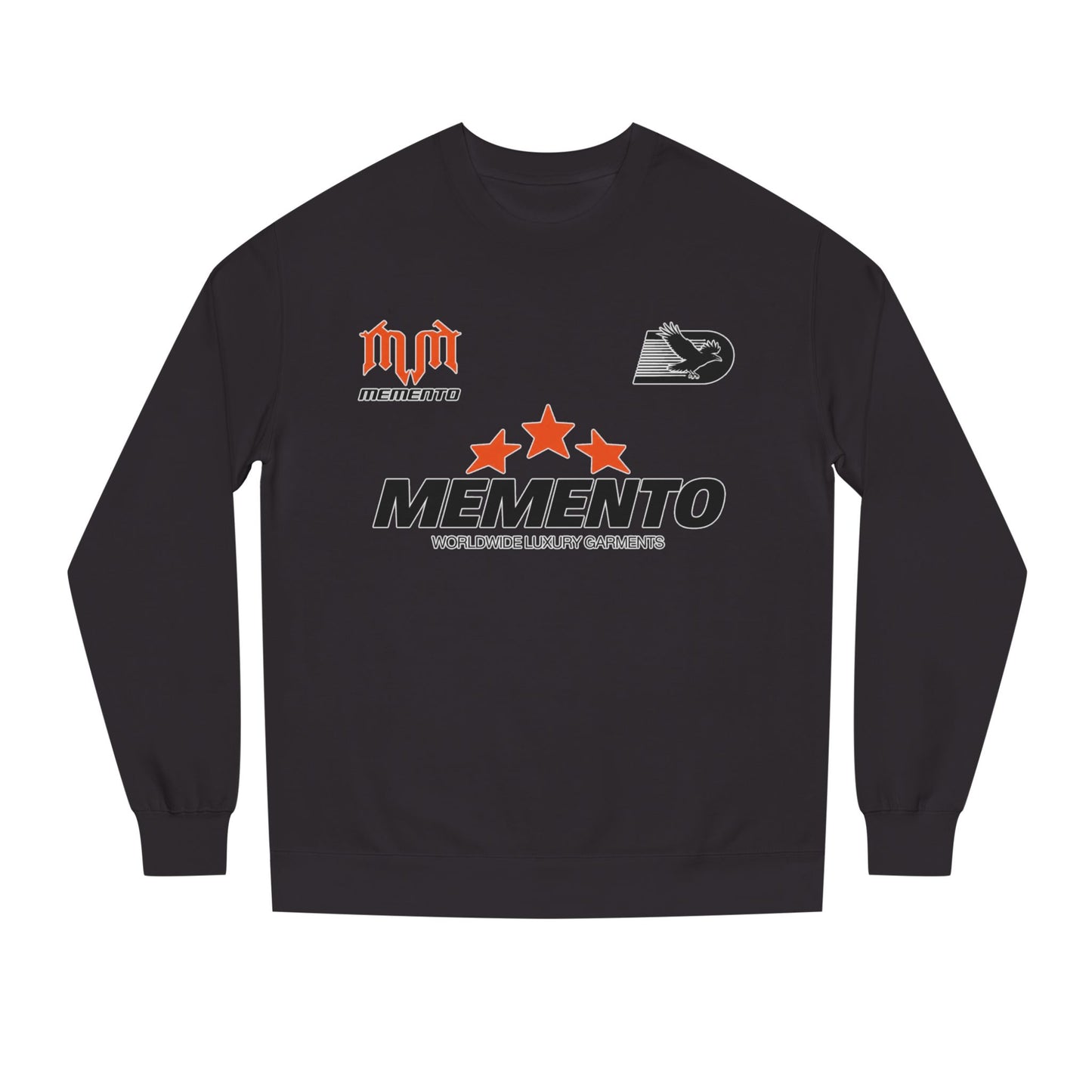 Memento Logo Crewneck Sweatshirt — Star Emblem