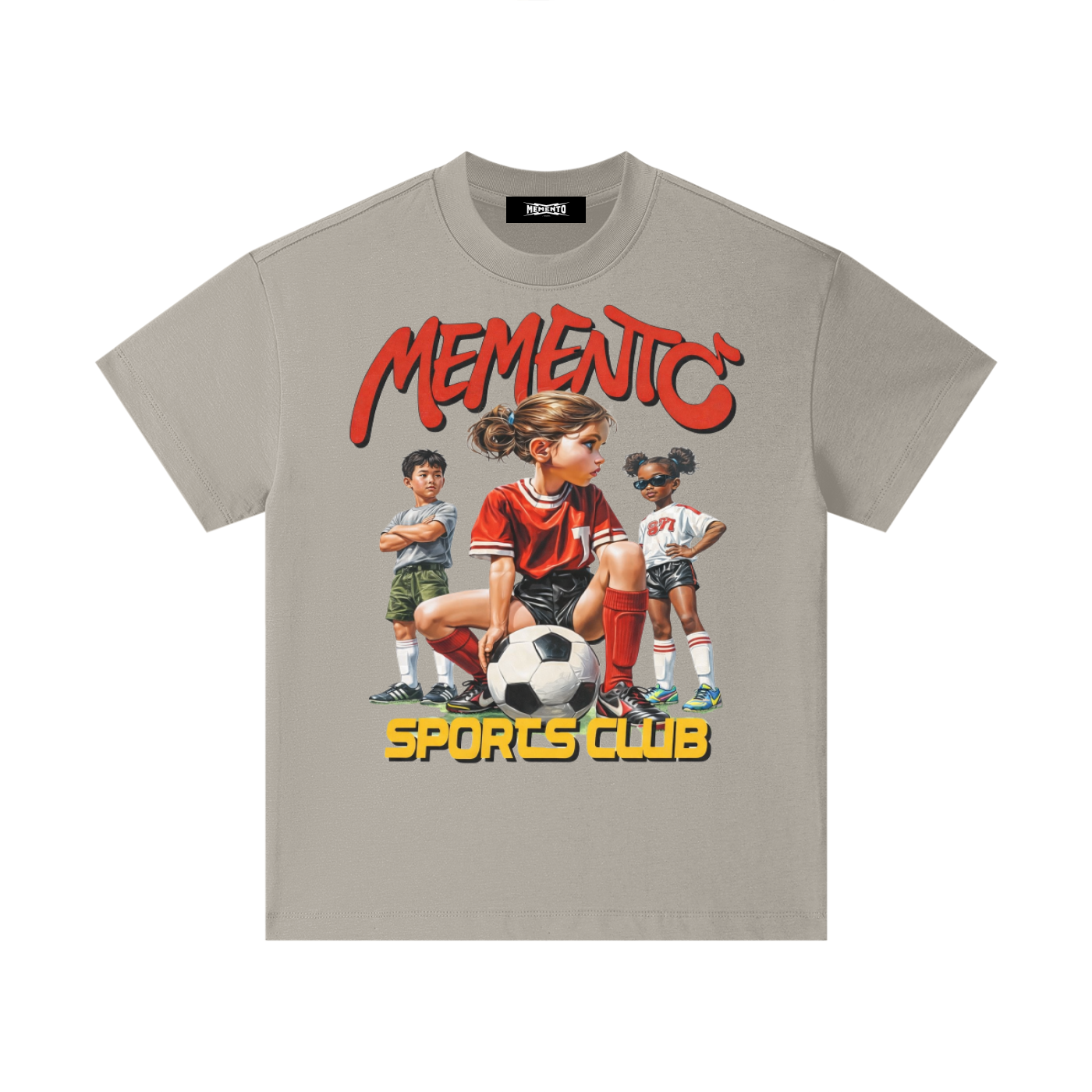 Sports Club Essential Kids T-Shirt - Memento Mori Clothing