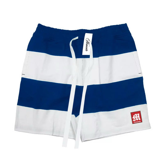Striped Sweatshorts - Memento Mori Clothing