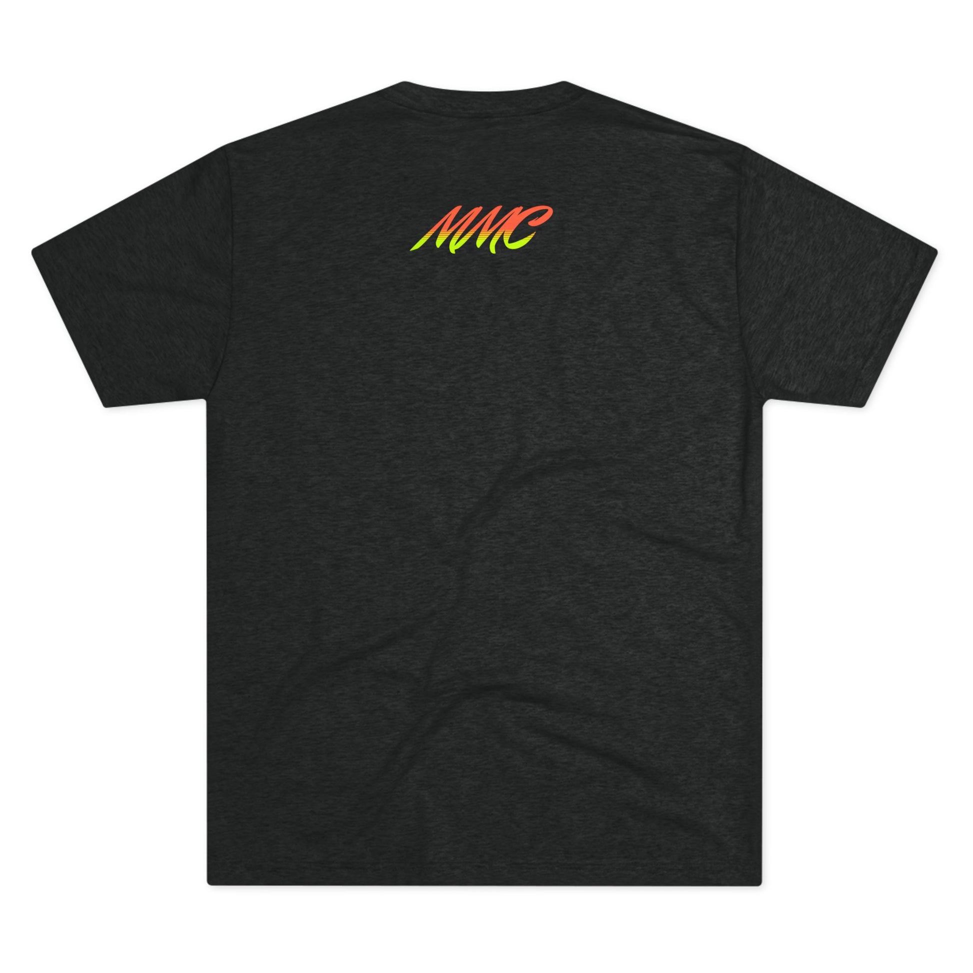 Vibrant 'Memento' Unisex Tri-Blend Crew Tee - Memento Mori Clothing