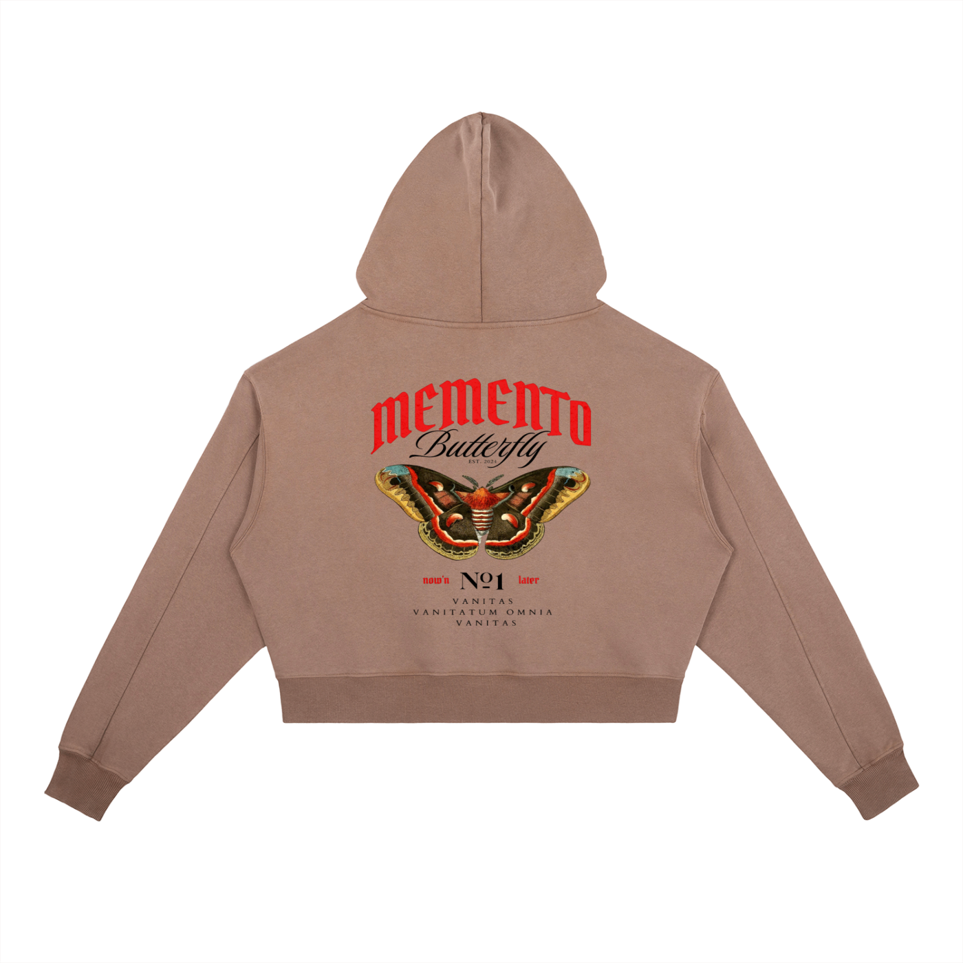 Butterfly Vintage Washed Heavyweight Hoodie