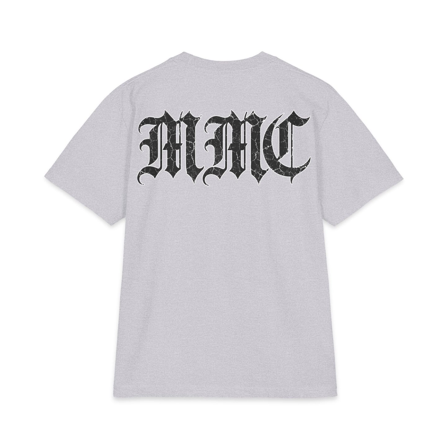 Memento Gothic Tee — 'MEMENTO' Front & MMC Back Graphic T-Shirt