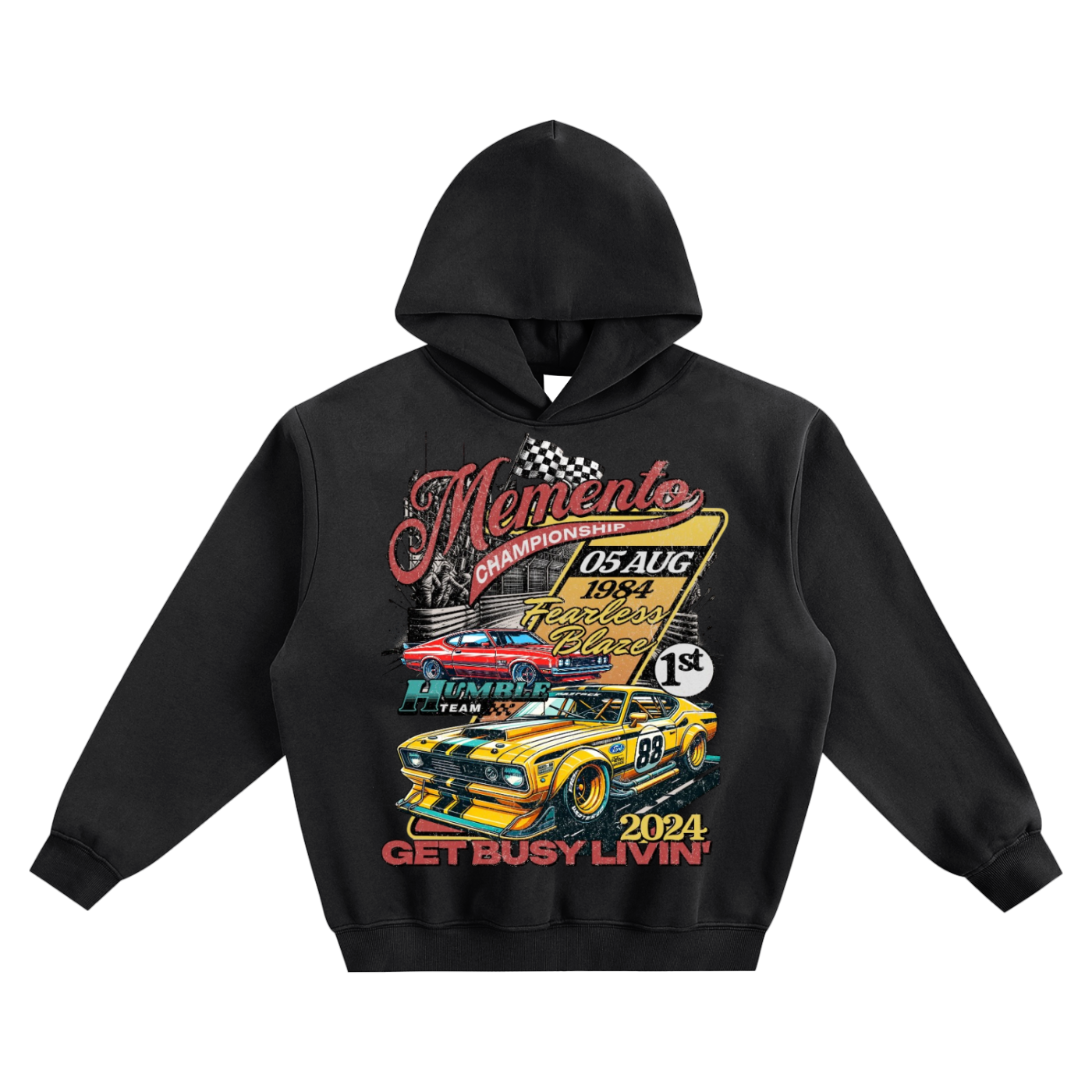 GBL Boxy Hoodie - Memento Mori Clothing