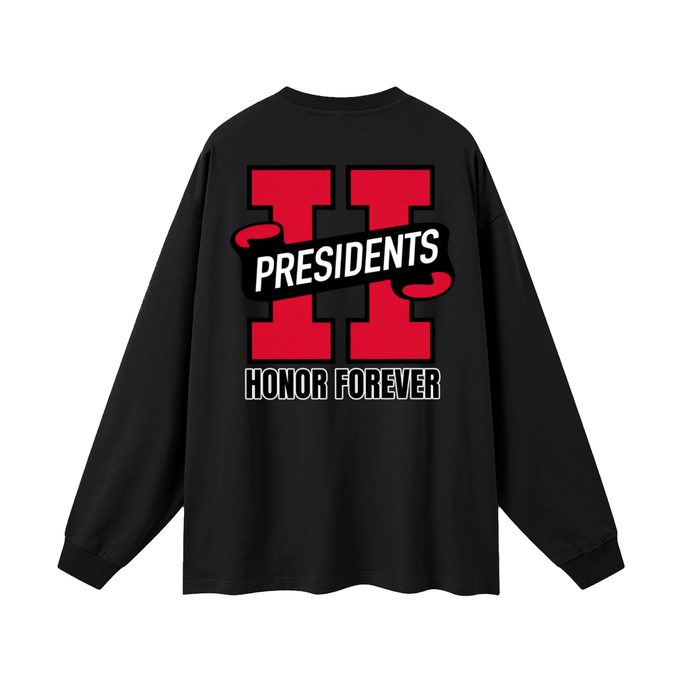 Oversized Unisex Long Sleeve T-Shirt - Memento Mori Clothing