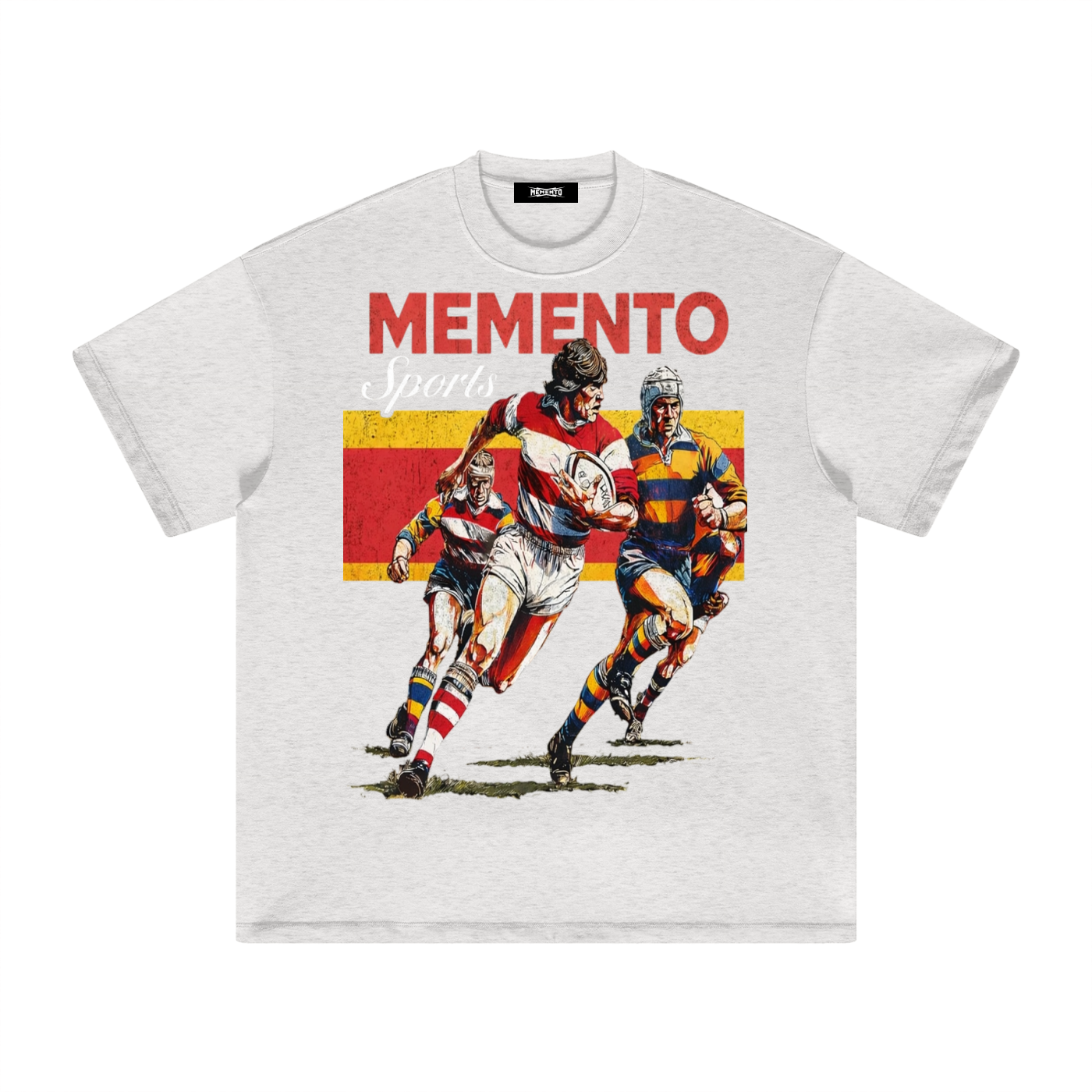Rugged Rugby Heavyweight T-Shirt - Memento Mori Clothing