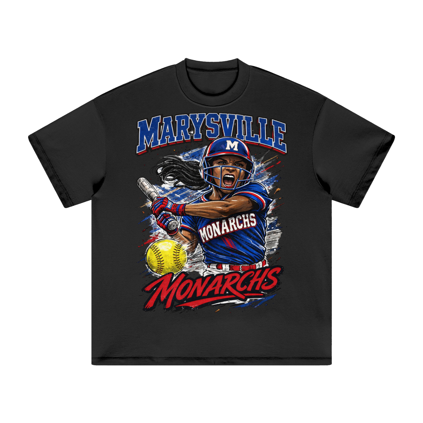 Softball Heavyweight Earth Tone T-Shirt - Memento Mori Clothing