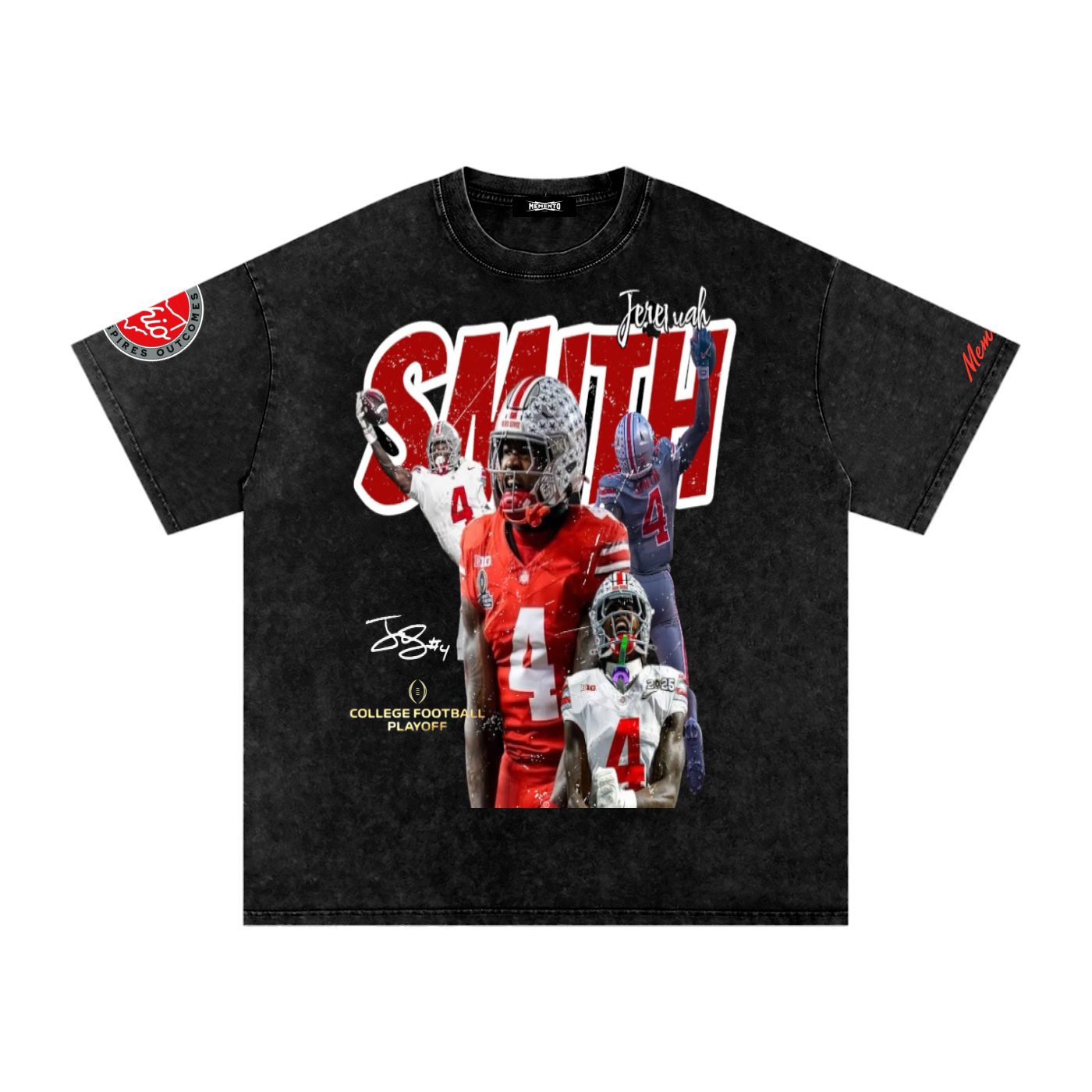 JS4 Snow Washed Oversized T-Shirt