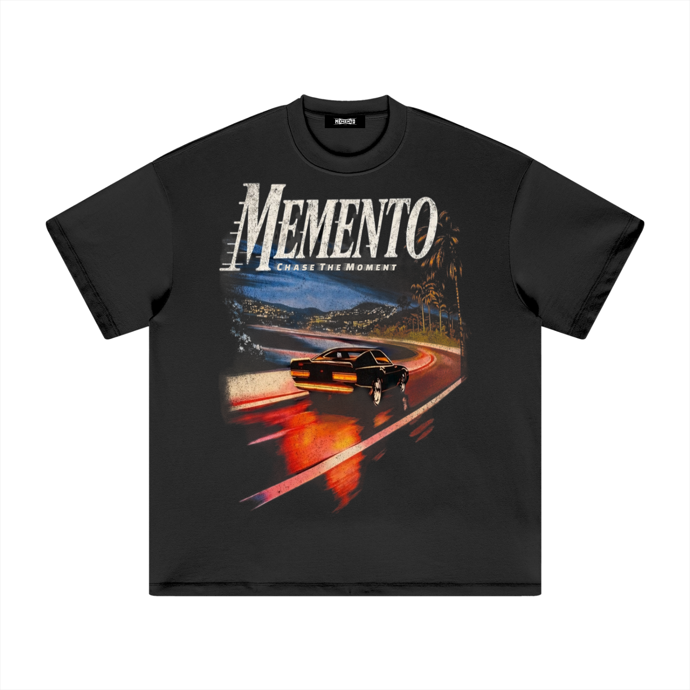 Chase The Moment Heavyweight T-Shirt - Memento Mori Clothing