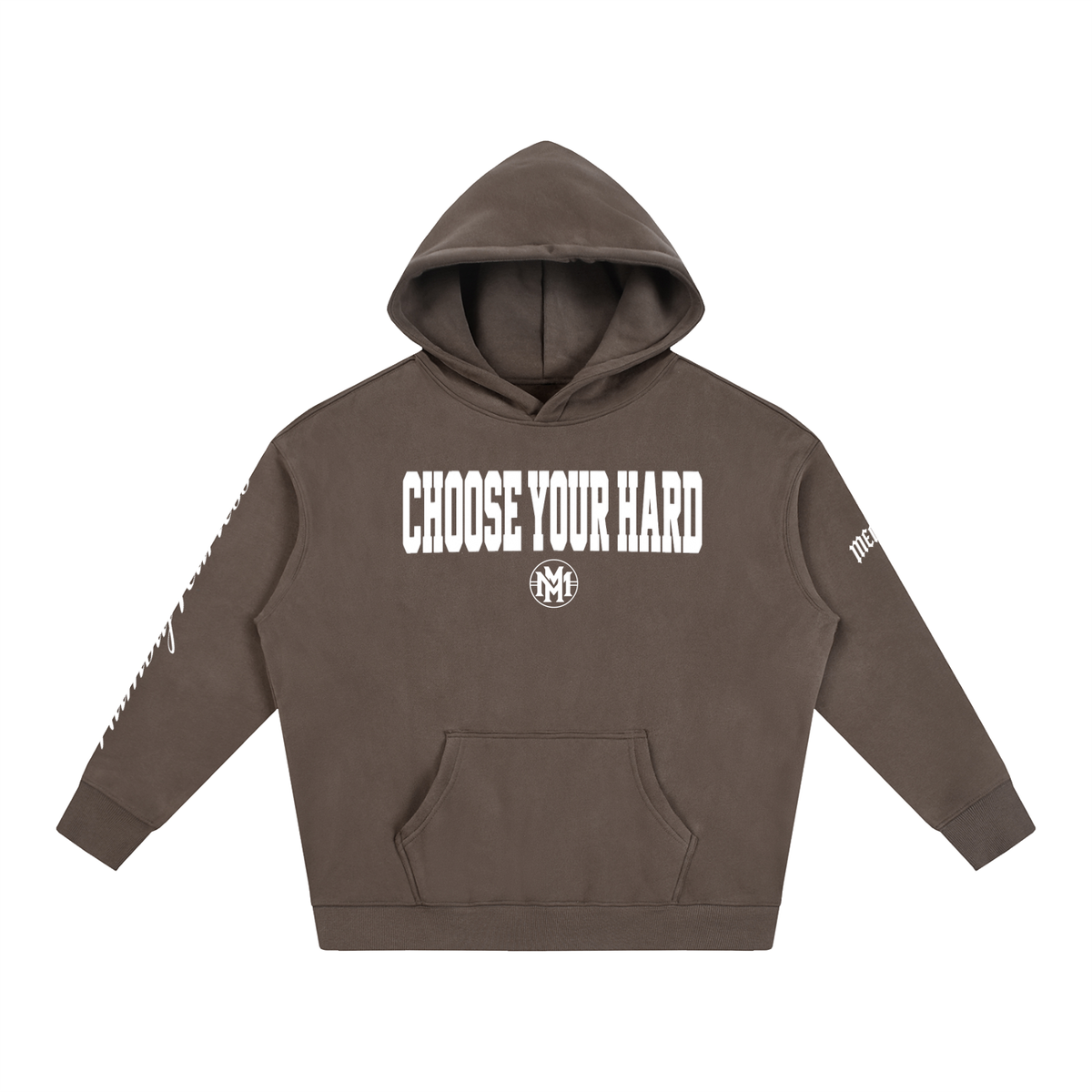 Choose Your Hard Fleeced Hoodie