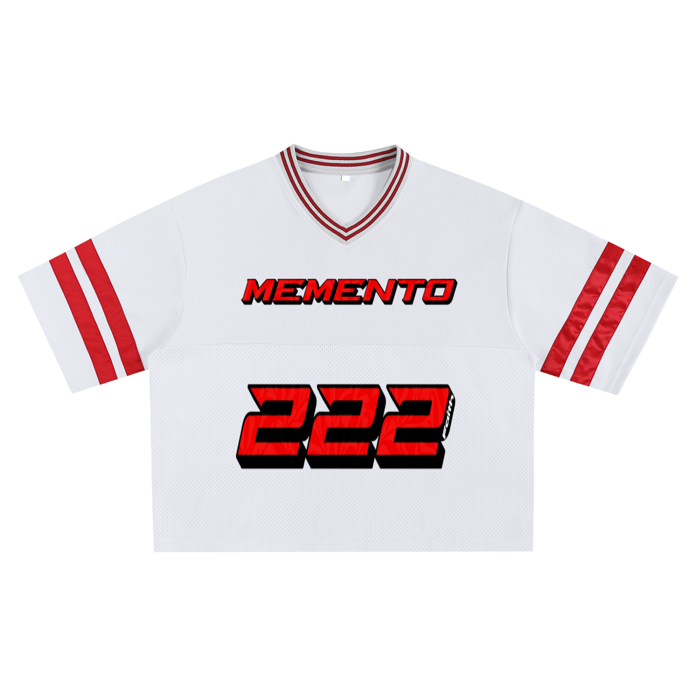 Faith "222" Boxy T-shirt Jersey - Memento Mori Clothing