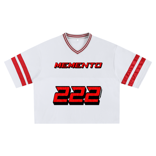 Faith "222" Boxy T-shirt Jersey - Memento Mori Clothing