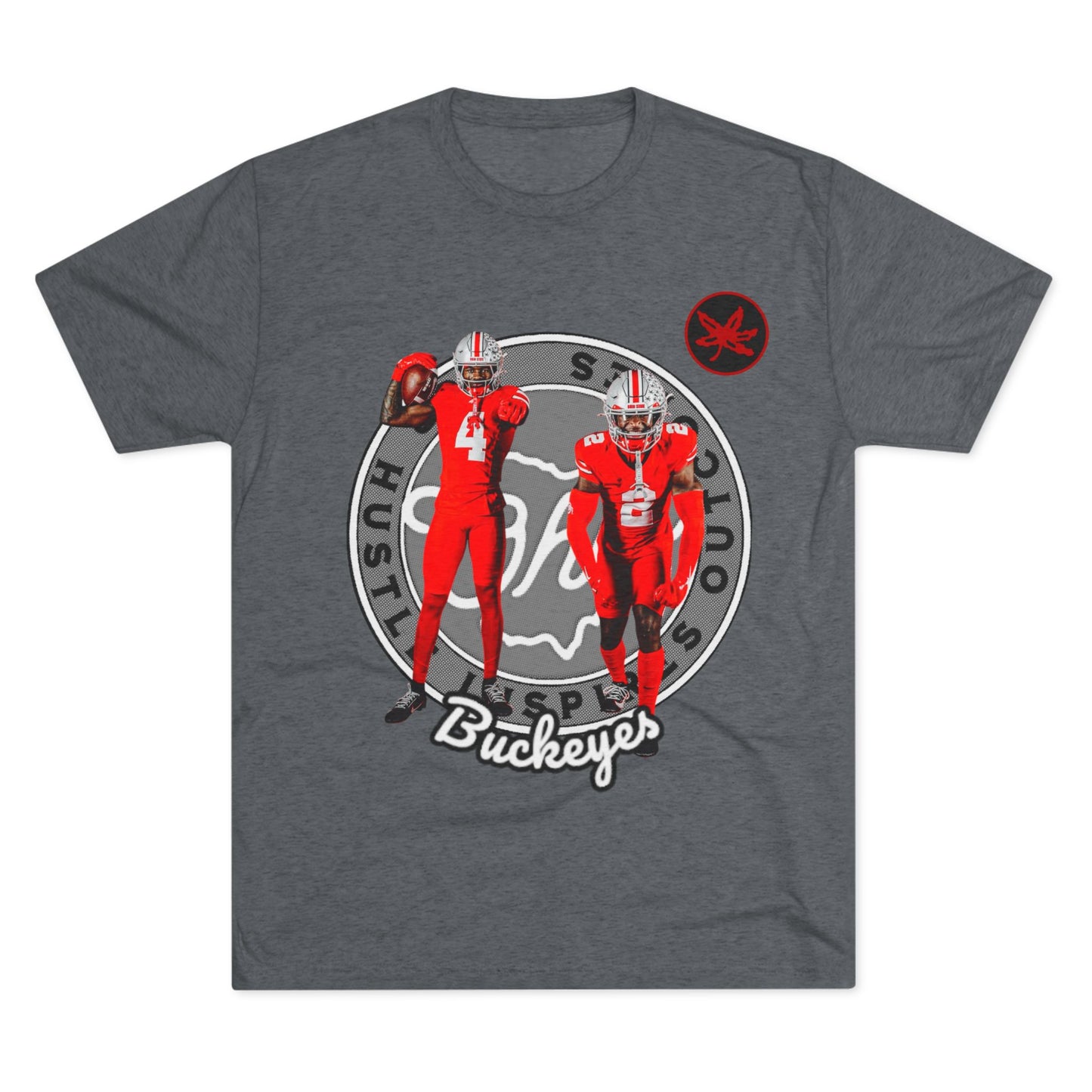 Buckeyes Unisex Tri-Blend T-shirt - Memento Mori Clothing