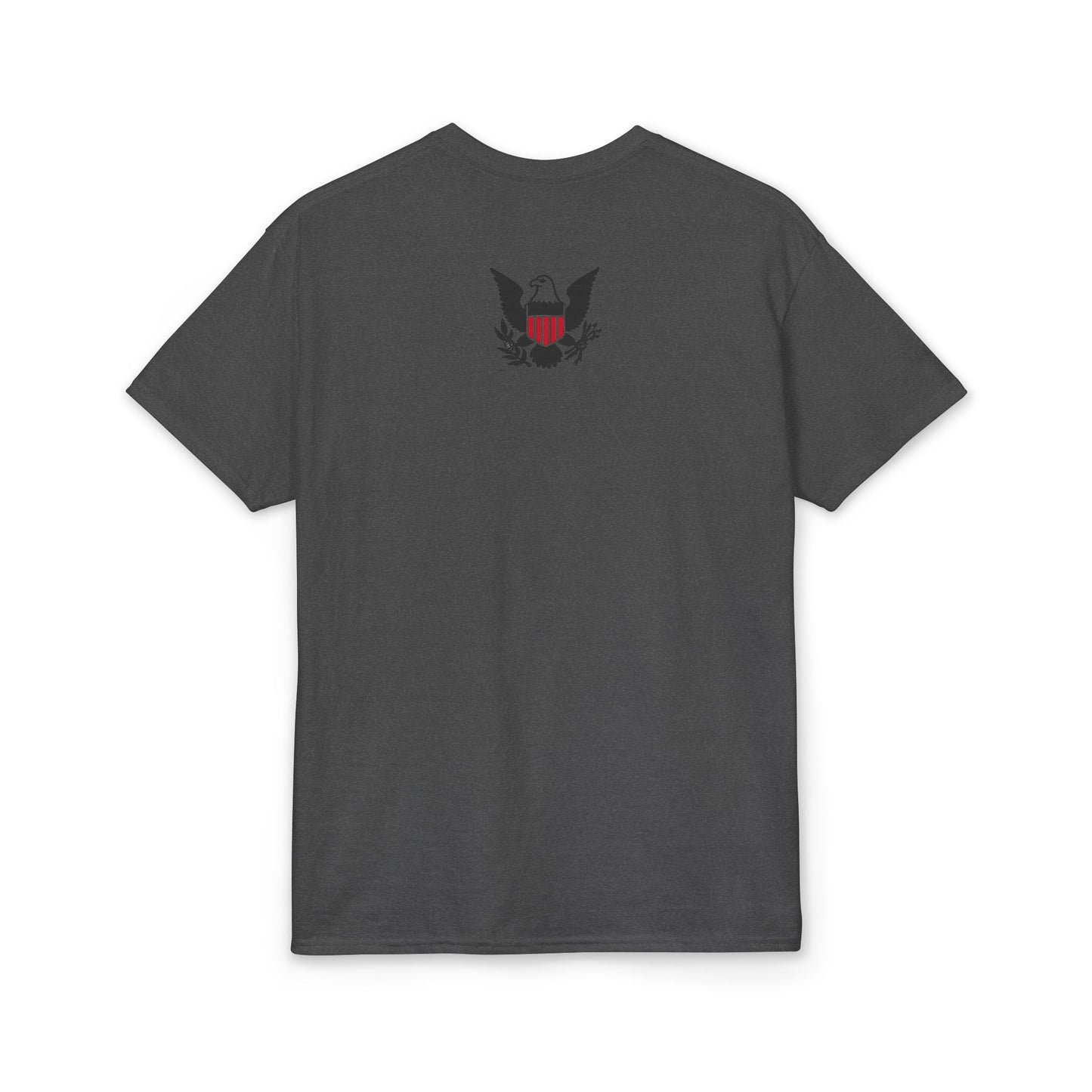 Presidents Script T-Shirt — Vintage Collegiate Tee with Eagle Crest