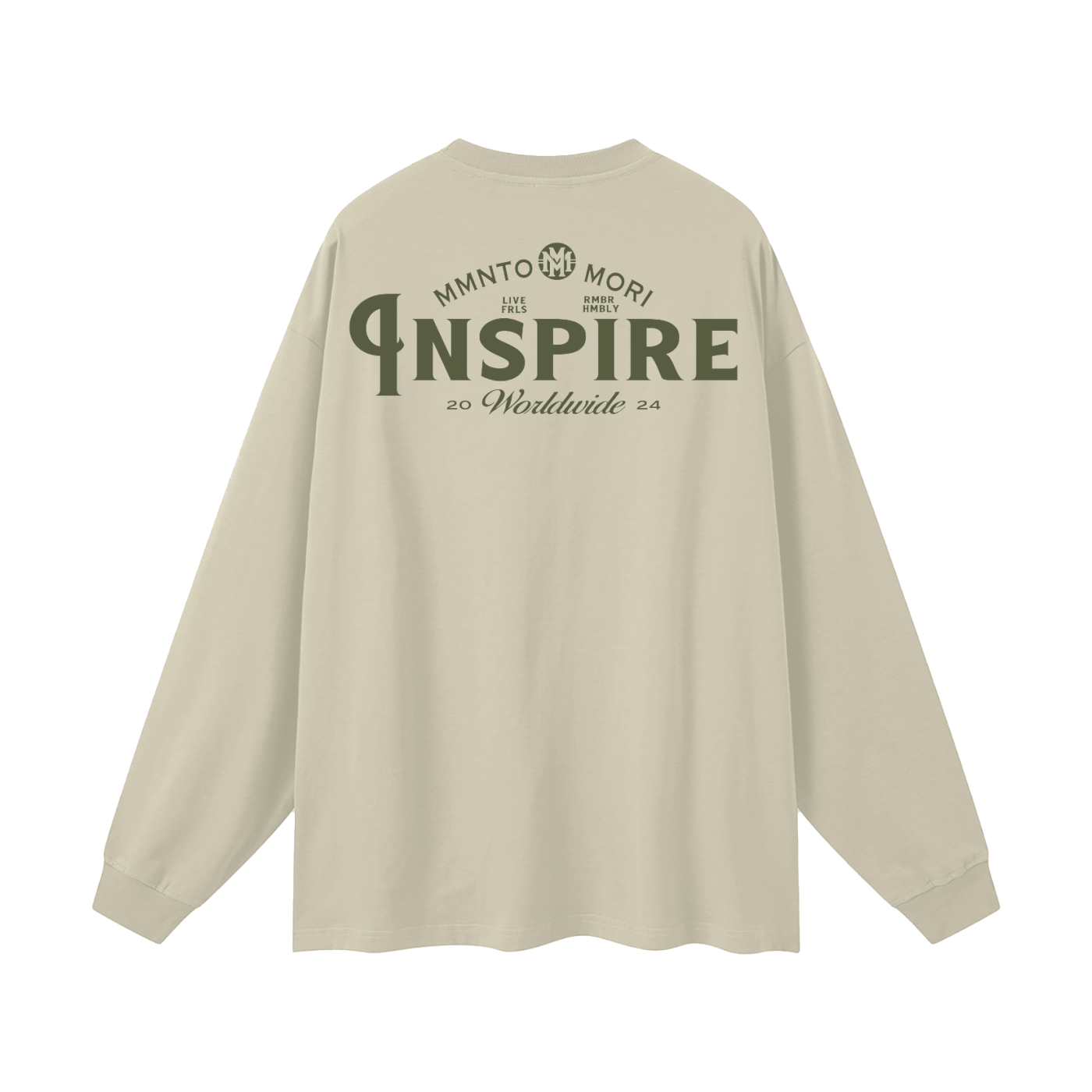 Inspire Long Sleeve T-Shirt - Memento Mori Clothing