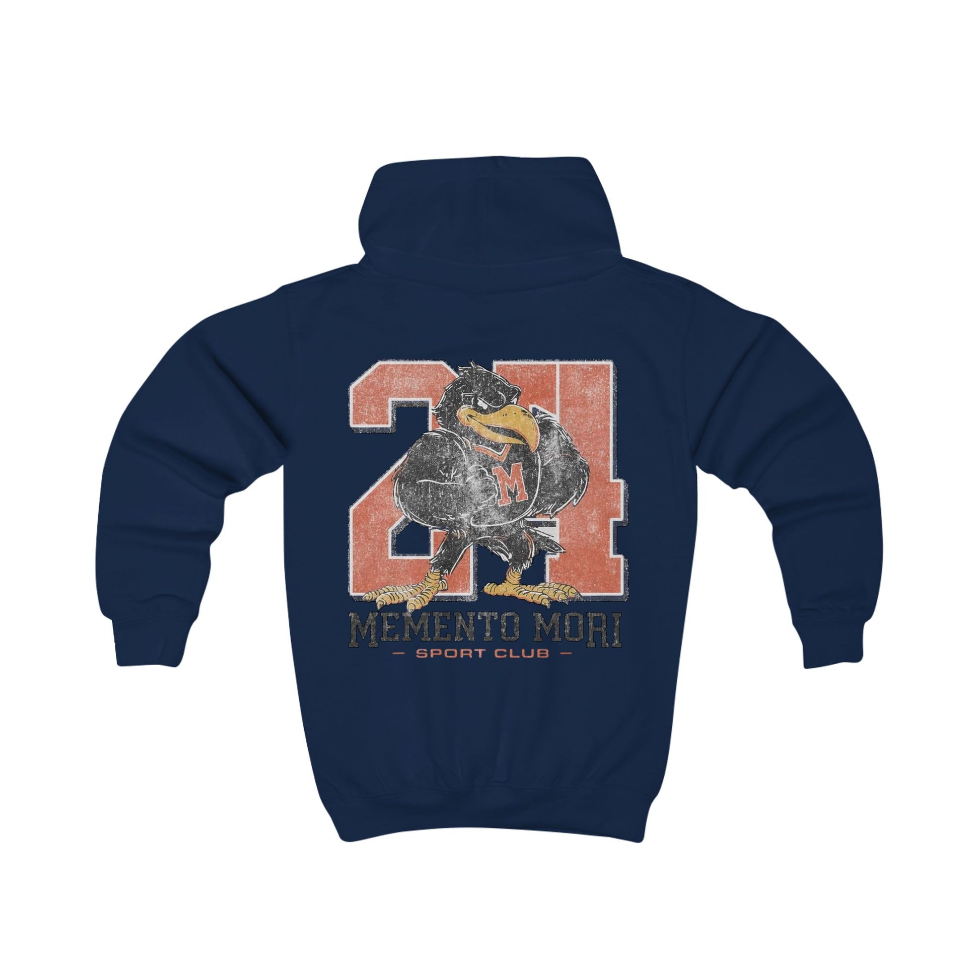Memento Mori Ravens Sport Club Kids Hoodie — Youth Pullover - Memento Mori Clothing