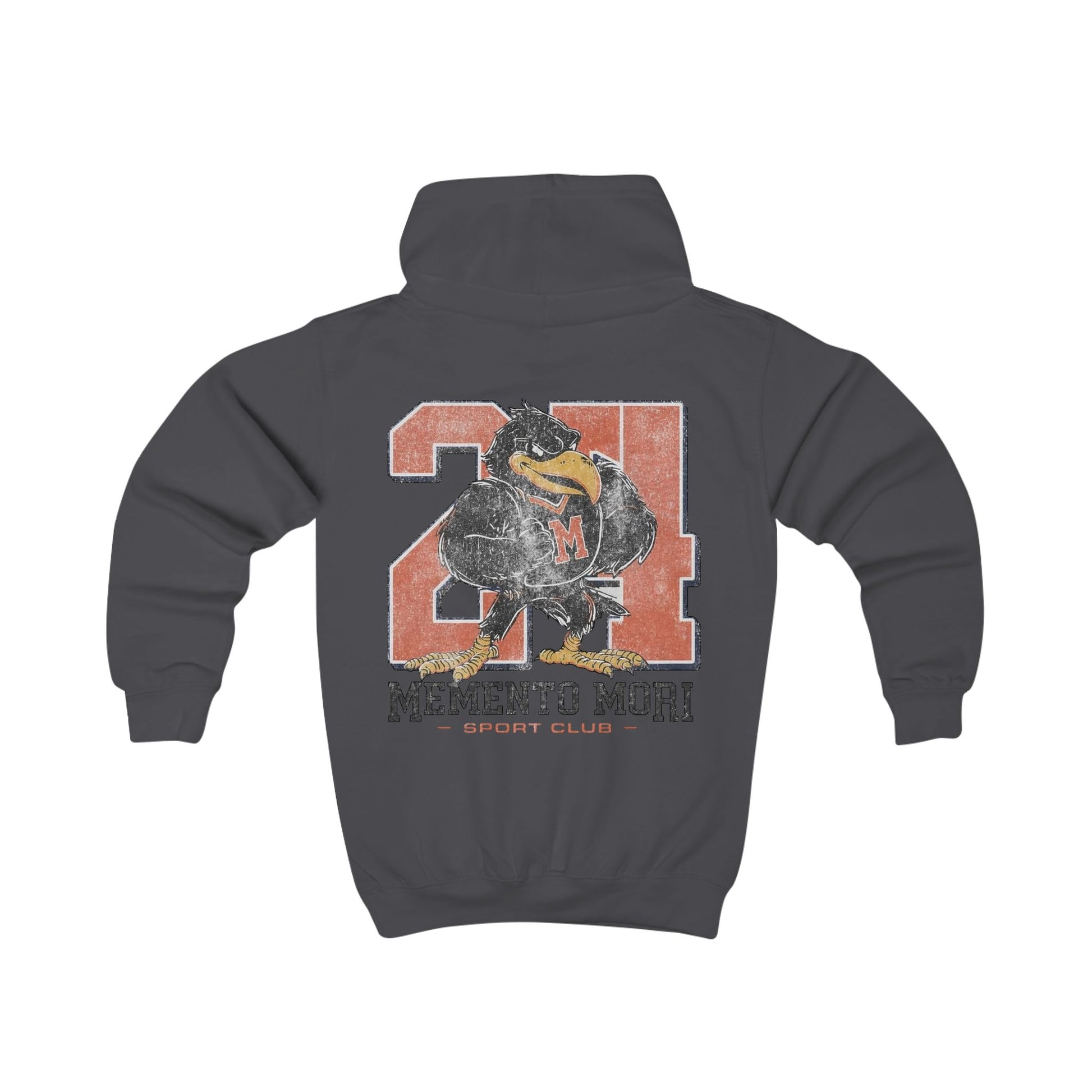 Memento Mori Ravens Sport Club Kids Hoodie — Youth Pullover - Memento Mori Clothing