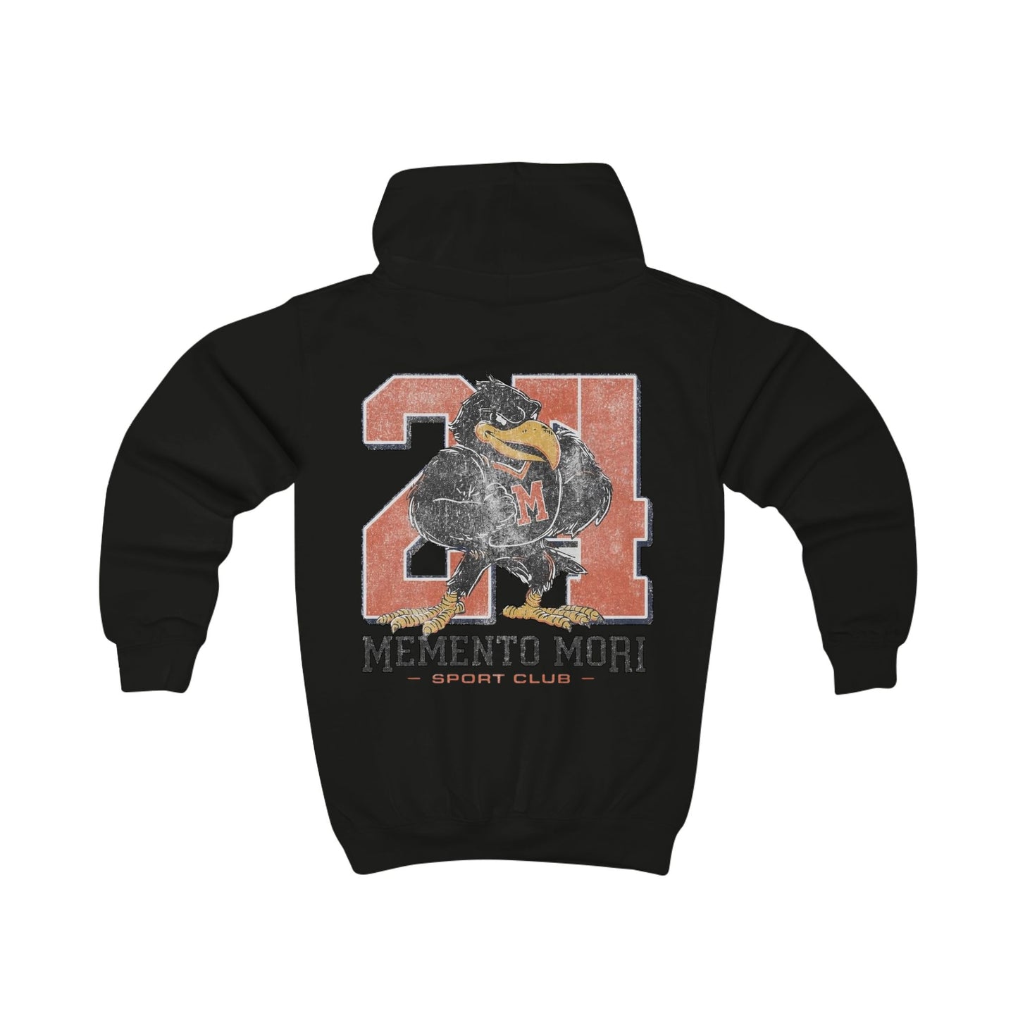 Memento Mori Ravens Sport Club Kids Hoodie — Youth Pullover - Memento Mori Clothing