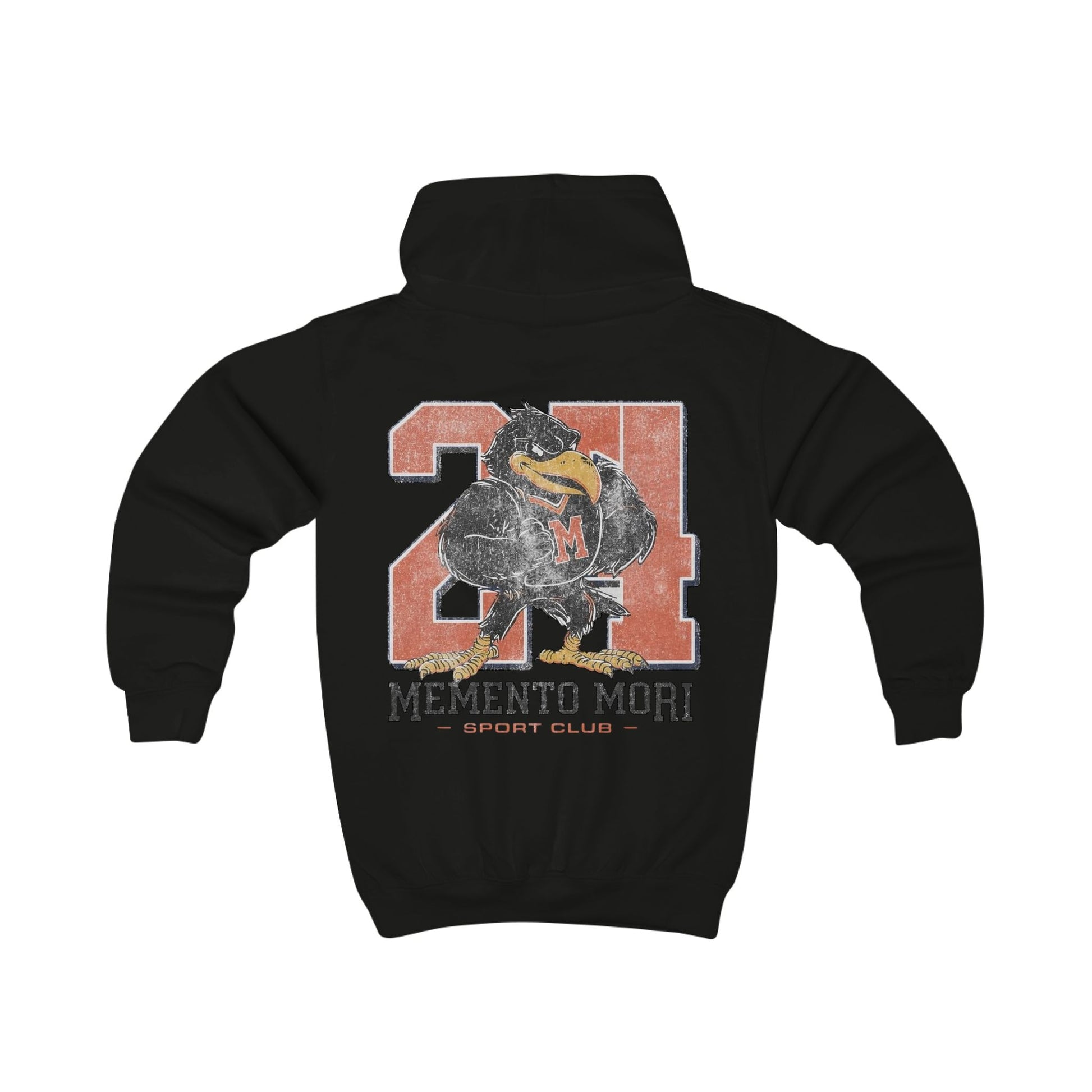 Memento Mori Ravens Sport Club Kids Hoodie — Youth Pullover - Memento Mori Clothing