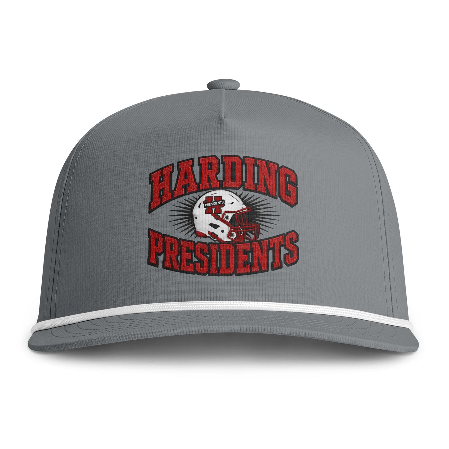 Harding Presidents Football Rope Cap — Vintage Team Logo Hat