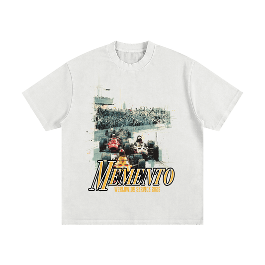 Memento 500 Vintage Washed Frayed T-Shirt