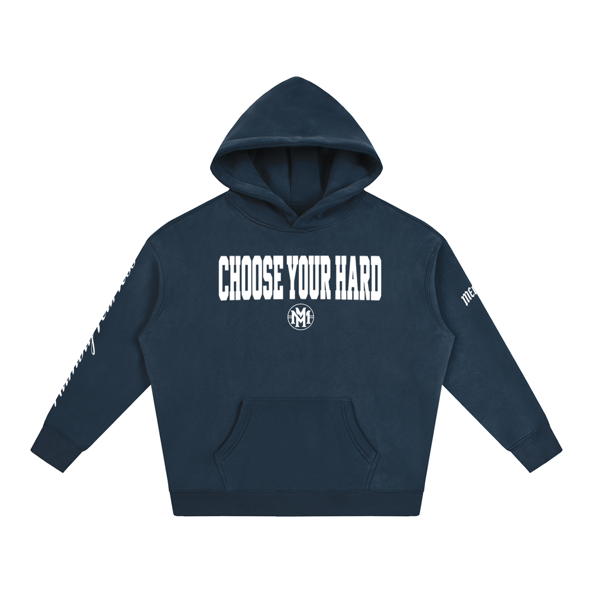 Choose Your Hard Fleeced Hoodie