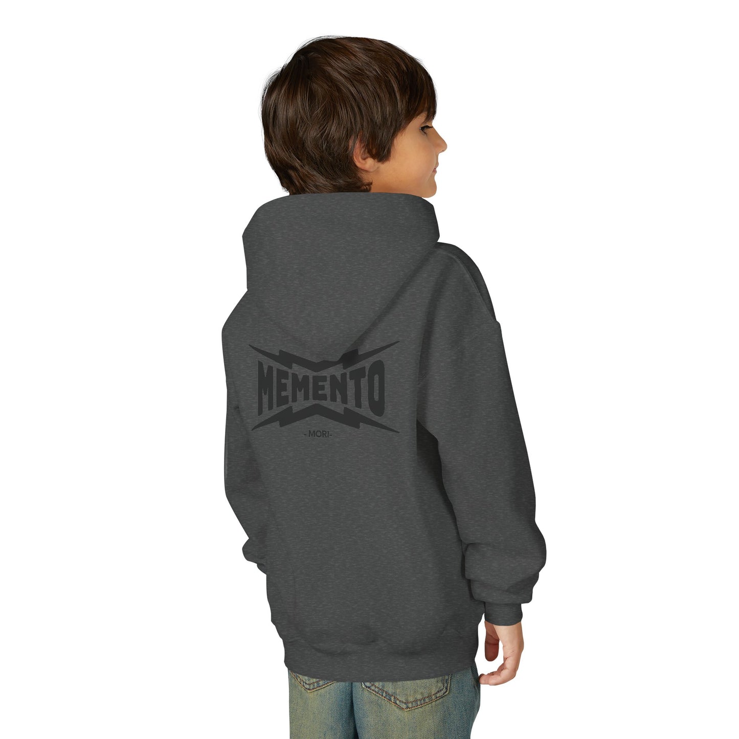Kids Memento Ravens Hoodie — Youth Hooded Sweatshirt - Memento Mori Clothing