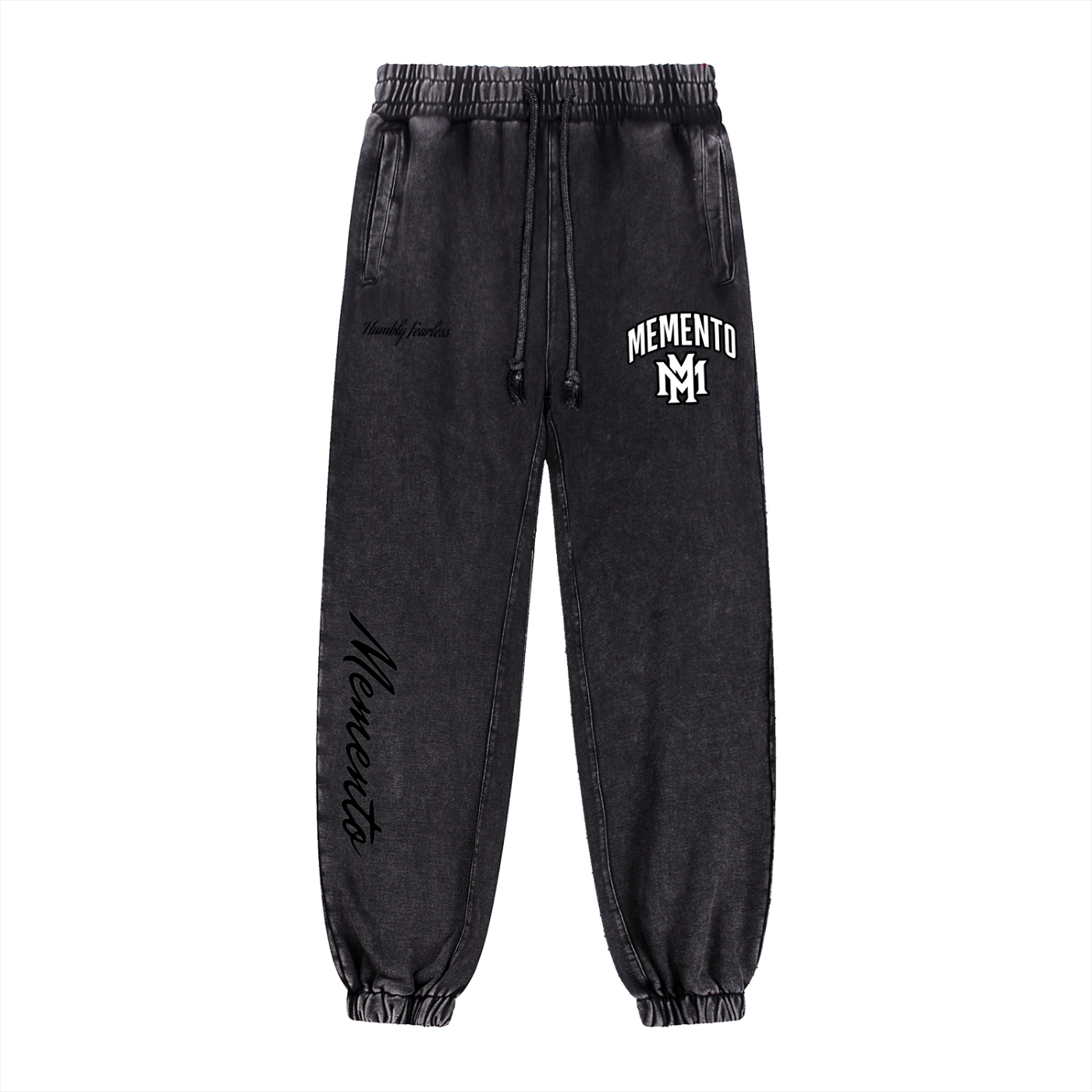 Memento Snow Wash Heavyweight Jogged Sweatpants - Memento Mori Clothing