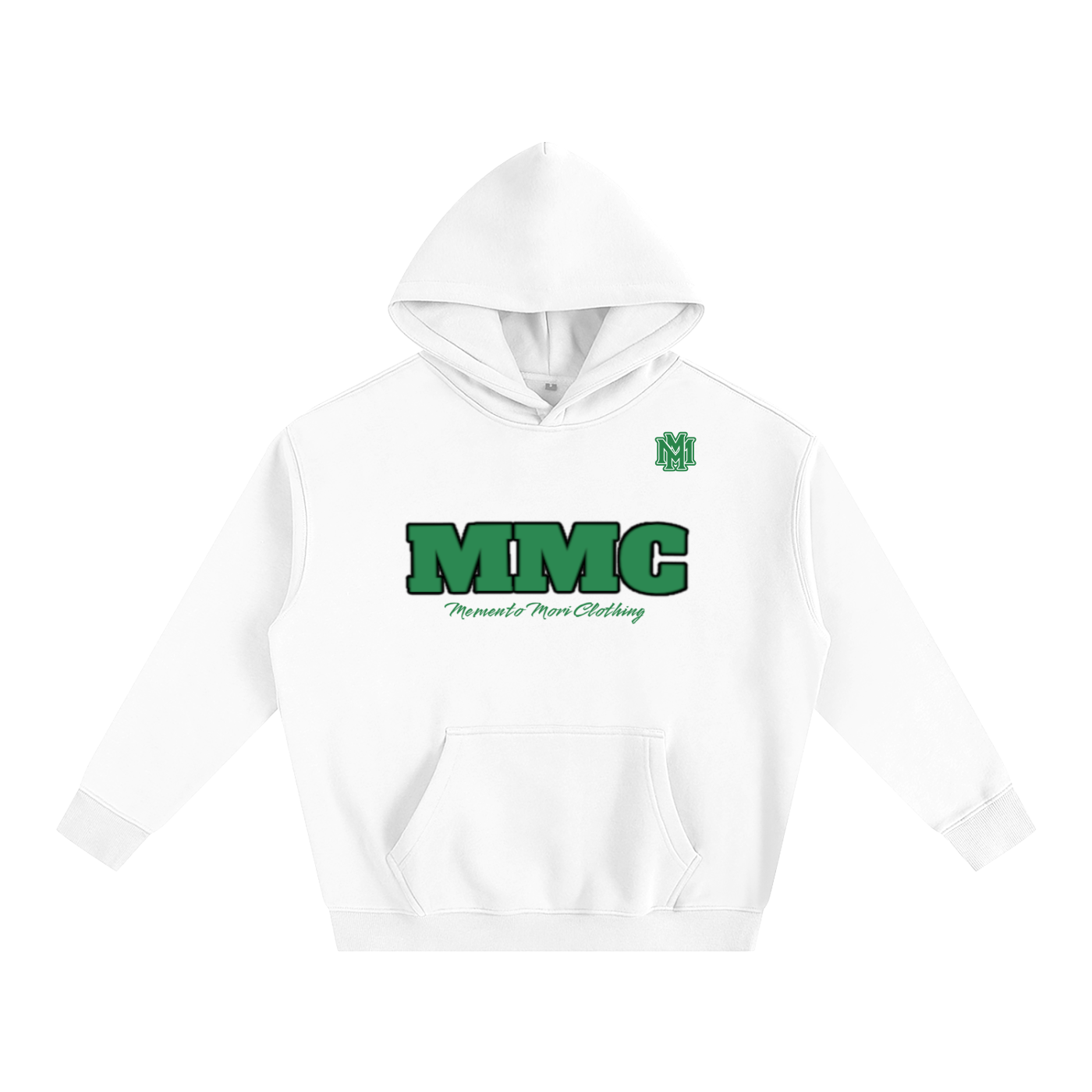Oversize Fleeced Hoodie - Memento Mori Clothing