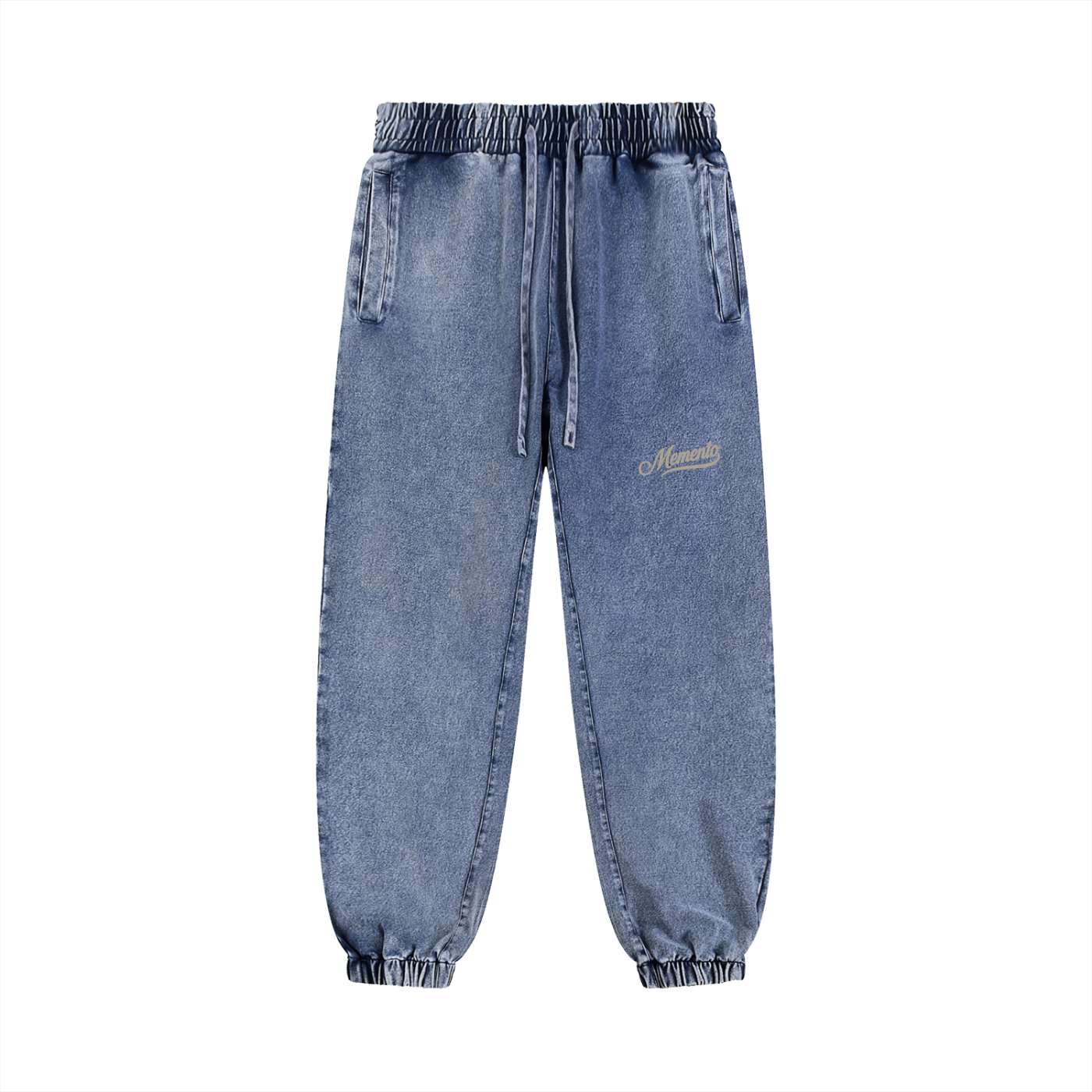 Snow Wash Jogged Sweatpants - Memento Mori Clothing