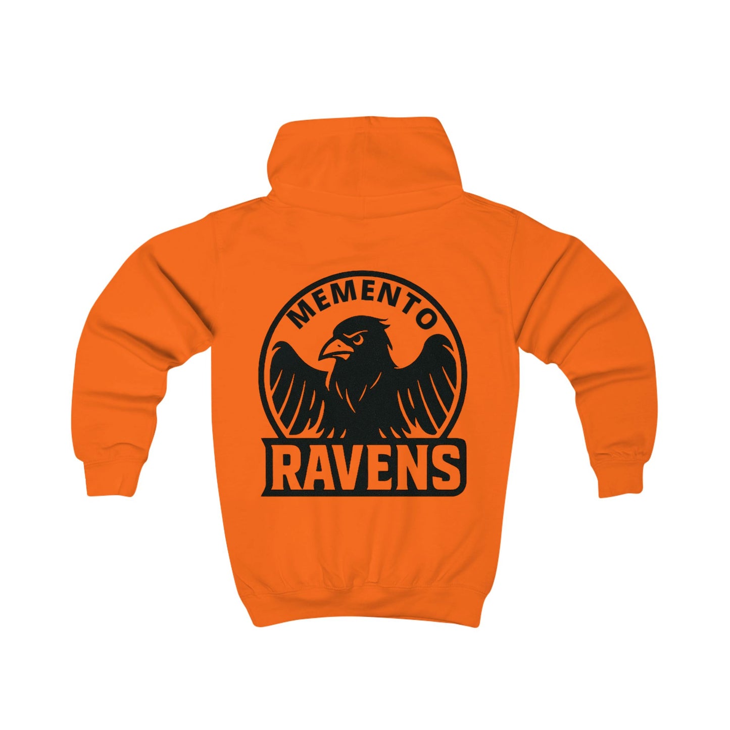 Kids Hoodie - Memento Ravens Big Logo - Memento Mori Clothing