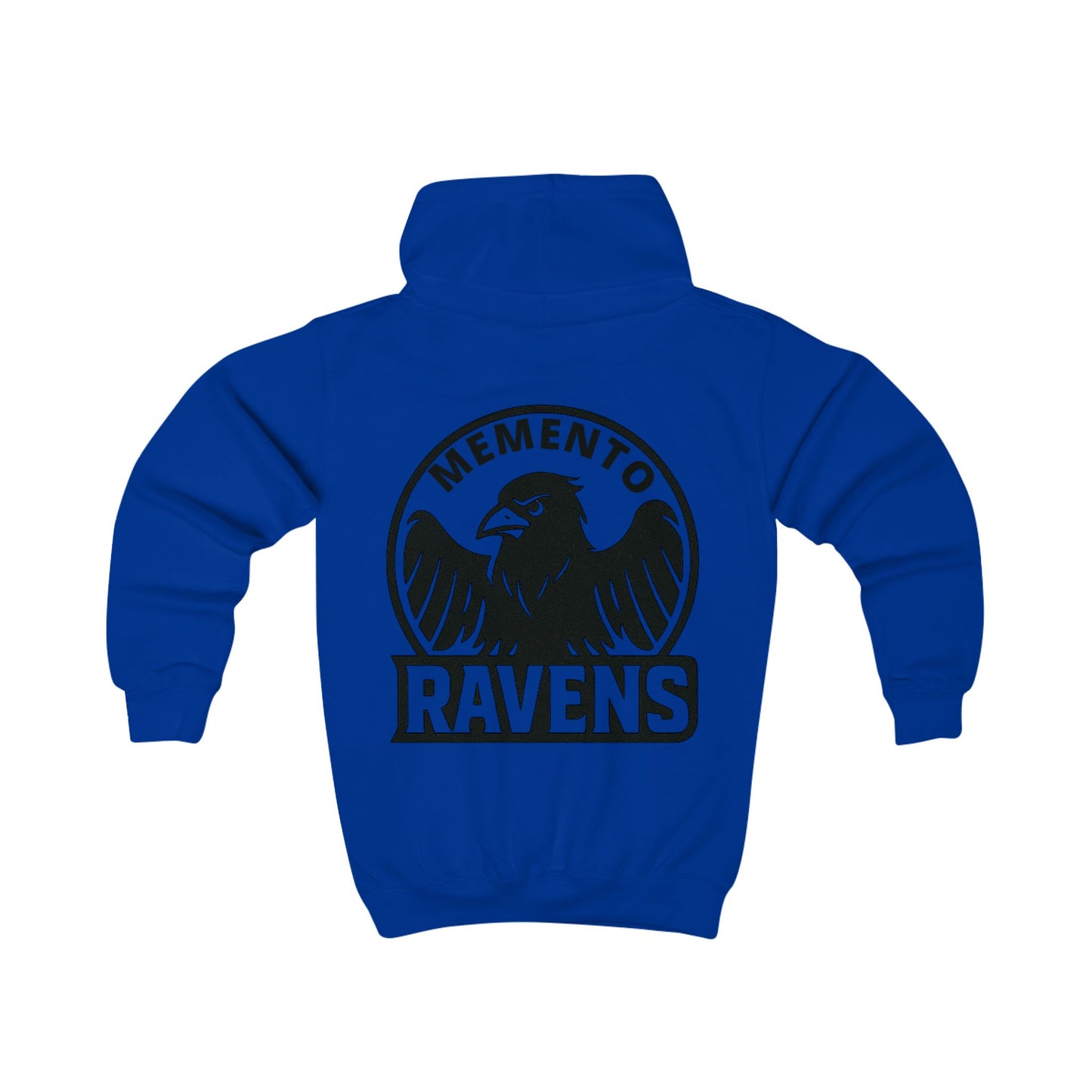 Kids Hoodie - Memento Ravens Big Logo - Memento Mori Clothing