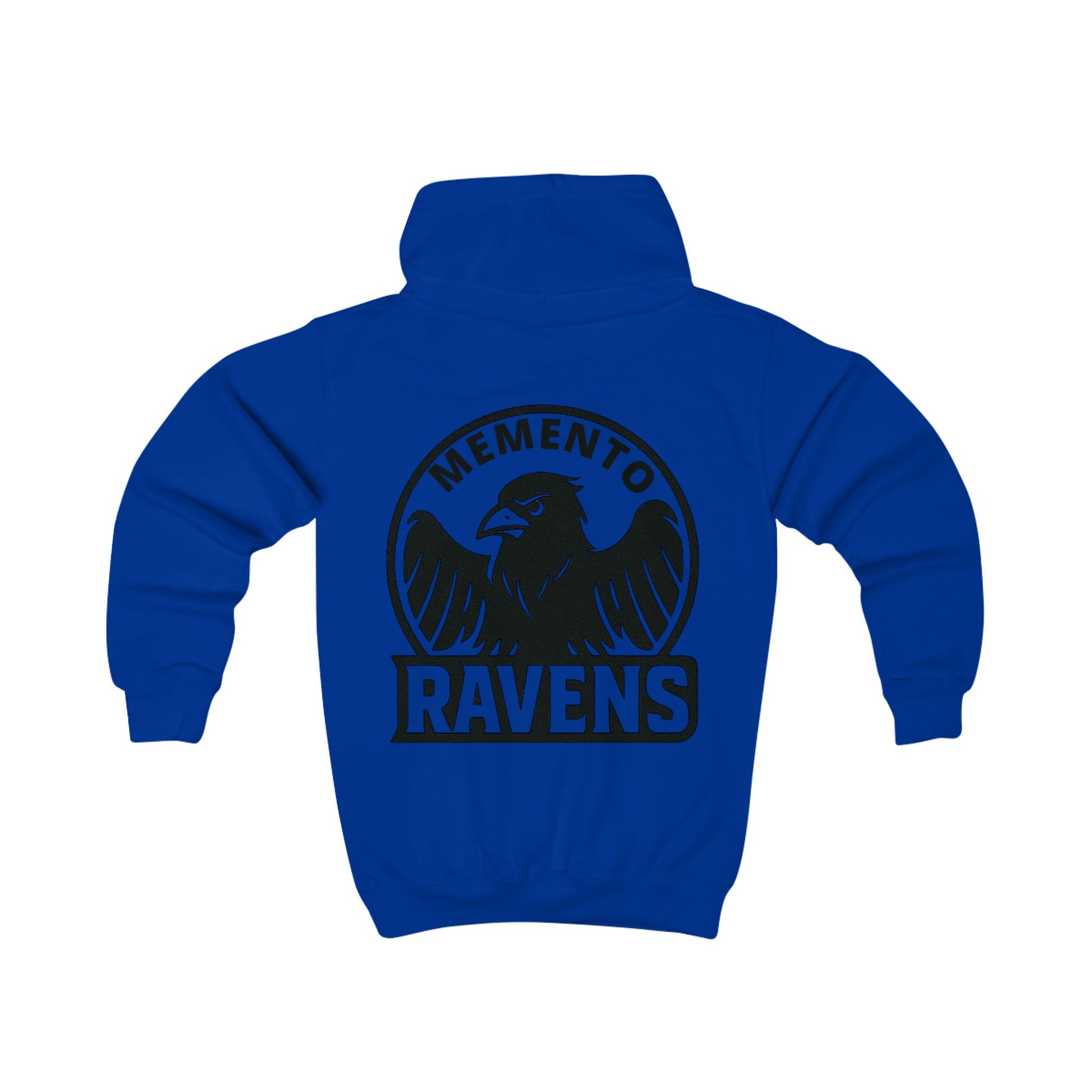 Kids Hoodie - Memento Ravens Big Logo - Memento Mori Clothing