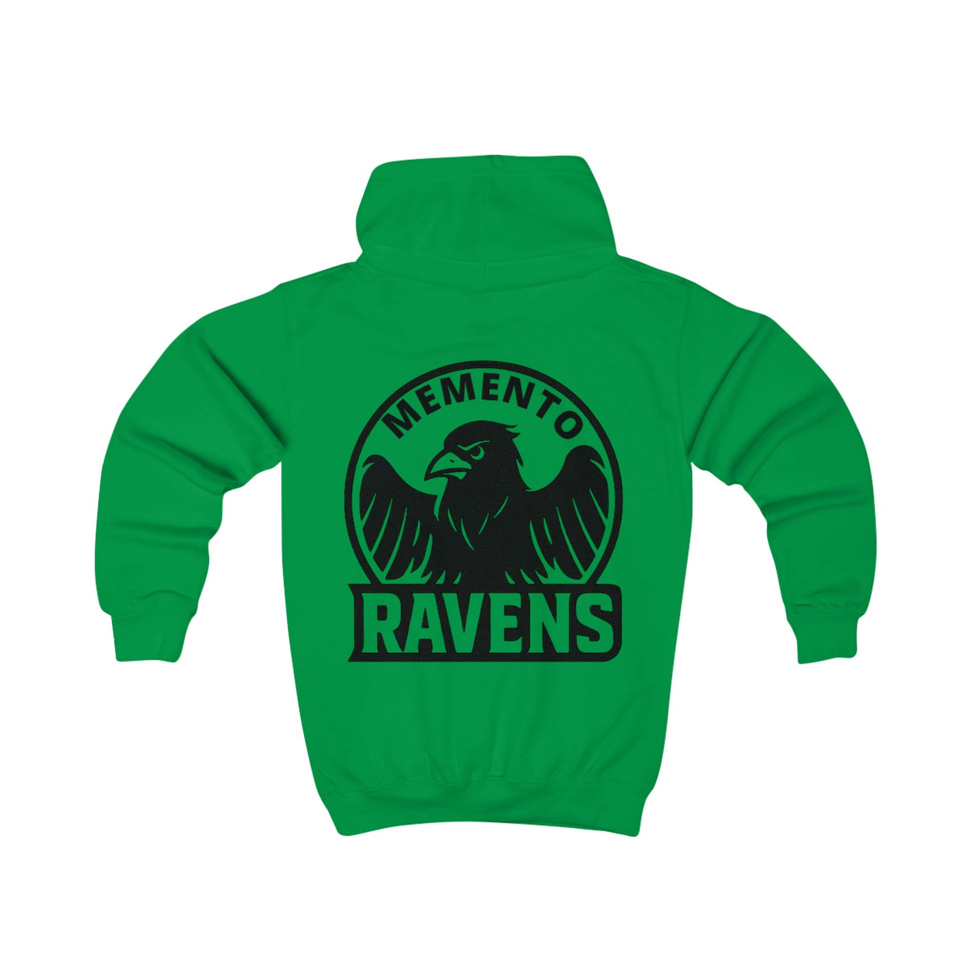 Kids Hoodie - Memento Ravens Big Logo - Memento Mori Clothing