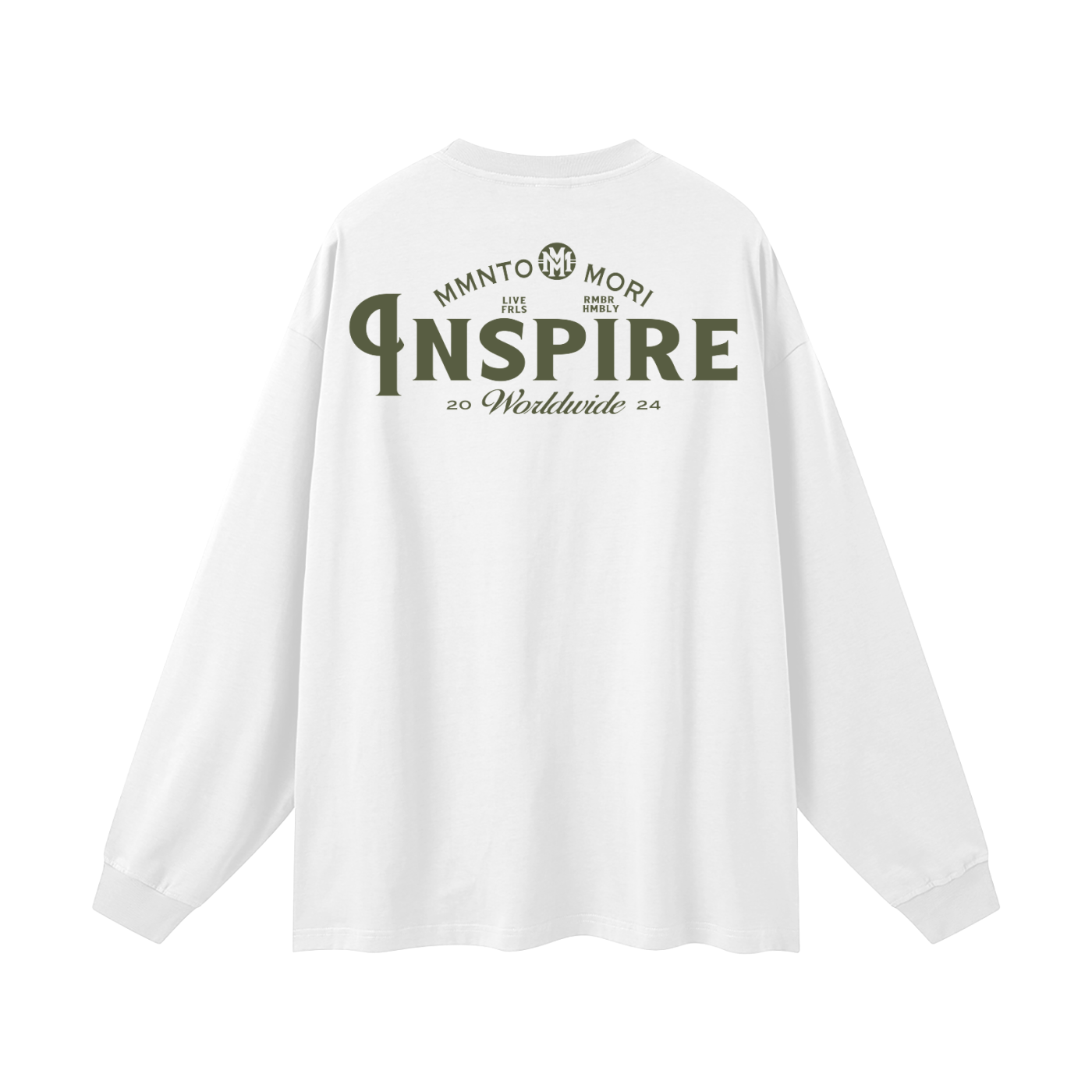 Inspire Long Sleeve T-Shirt - Memento Mori Clothing