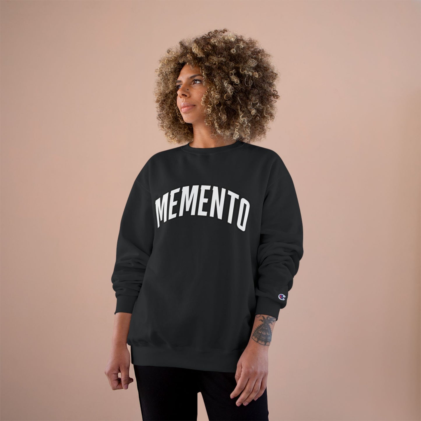 Champion Crewneck Sweatshirt — Memento Essential Everyday Comfy Pullover