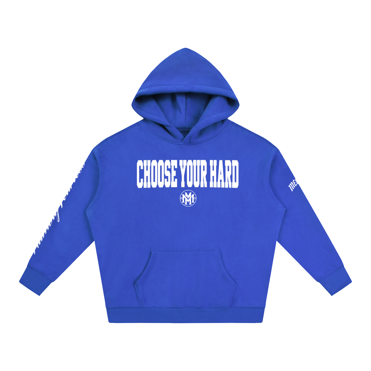 Choose Your Hard Fleeced Hoodie