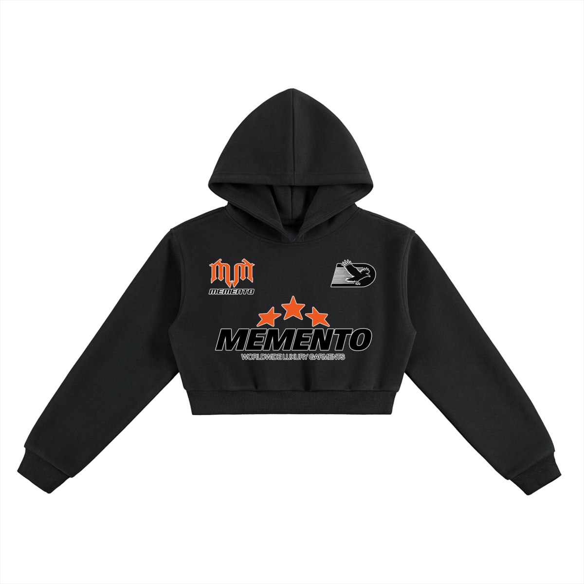 MM Star Essential Cropped Hoodie