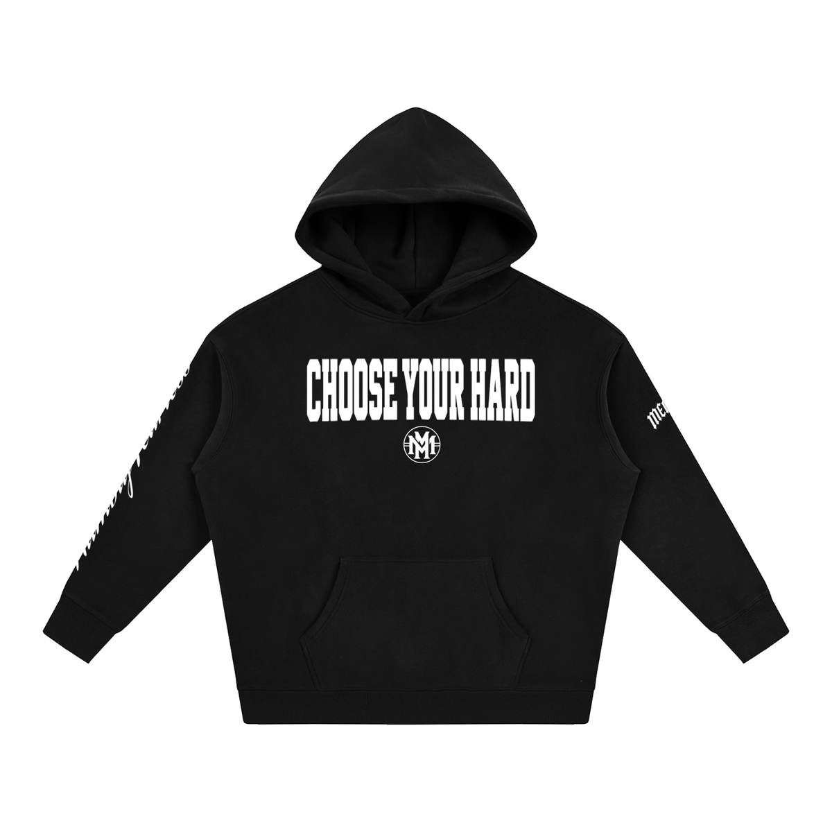 Choose Your Hard Fleeced Hoodie
